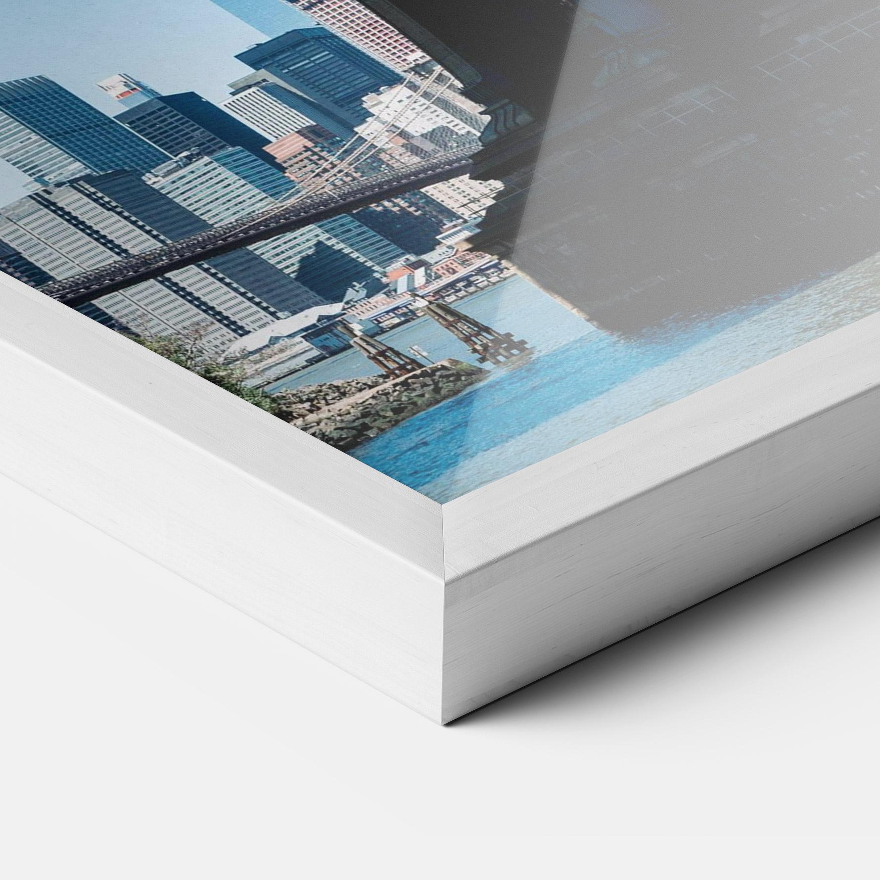 Plakat w Ramie Blue Sky Bridge mockup 3