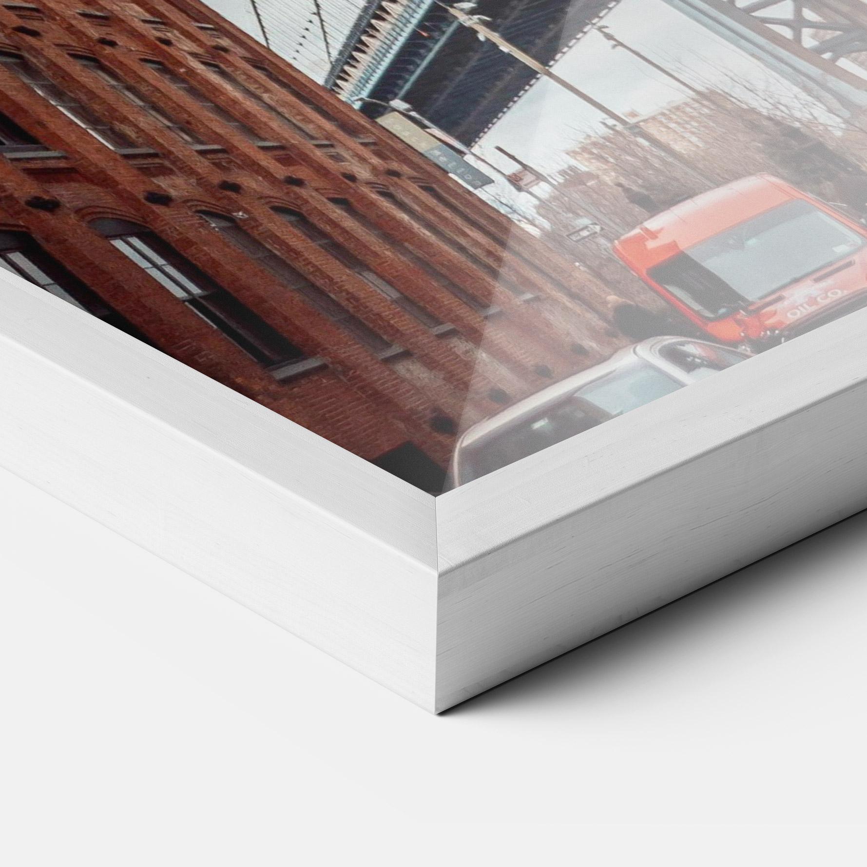 Plakat w Ramie Bridge Building View mockup 3