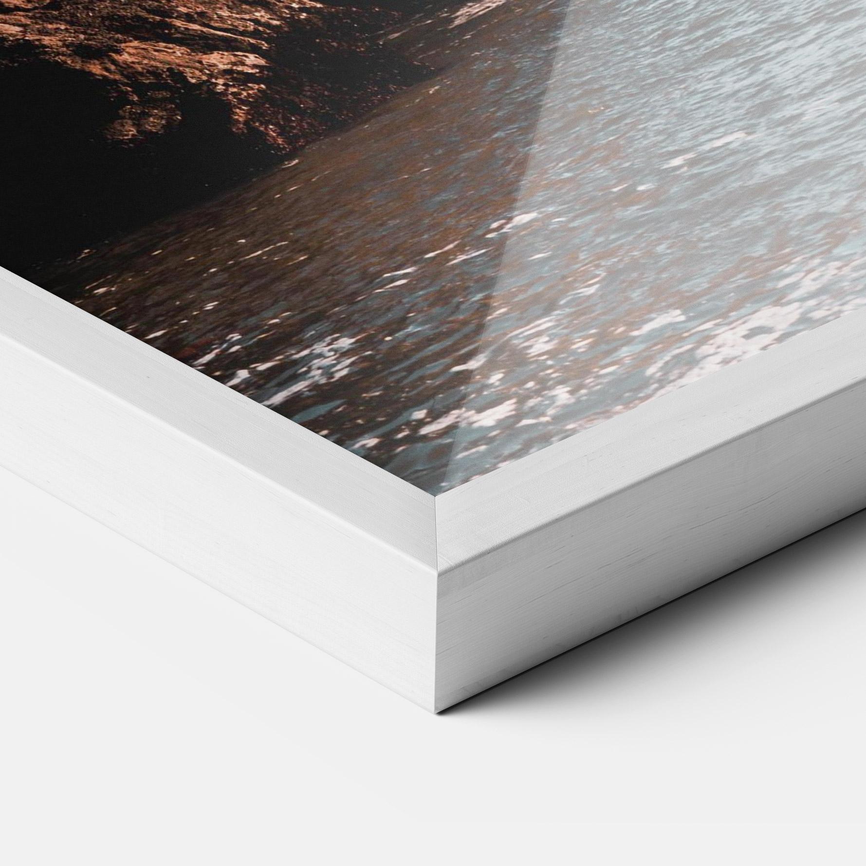 Plakat w Ramie Water Red Bridge mockup 3