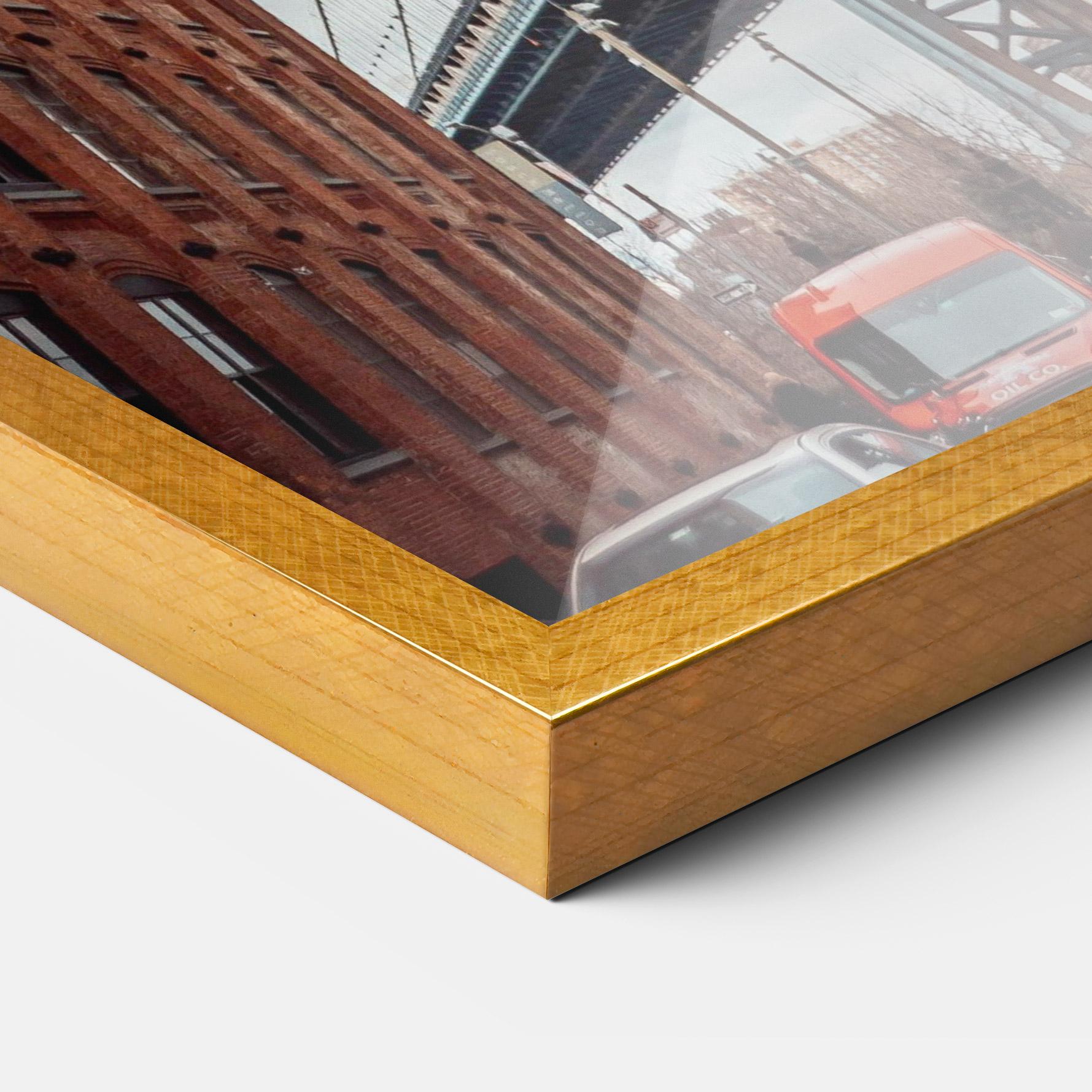 Plakat w Ramie Bridge Building View mockup 3