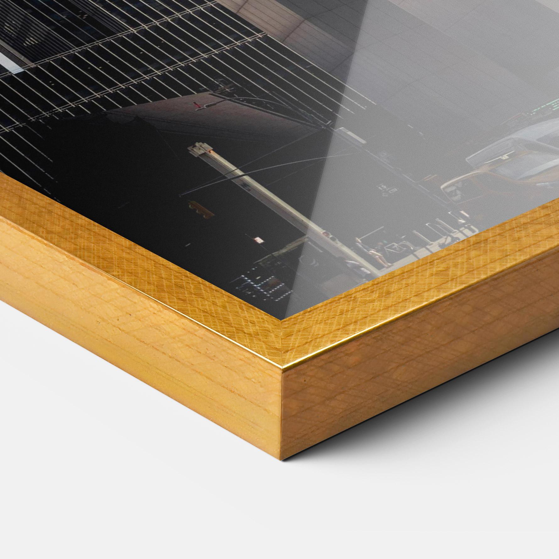 Plakat w Ramie Skyline Building mockup 3