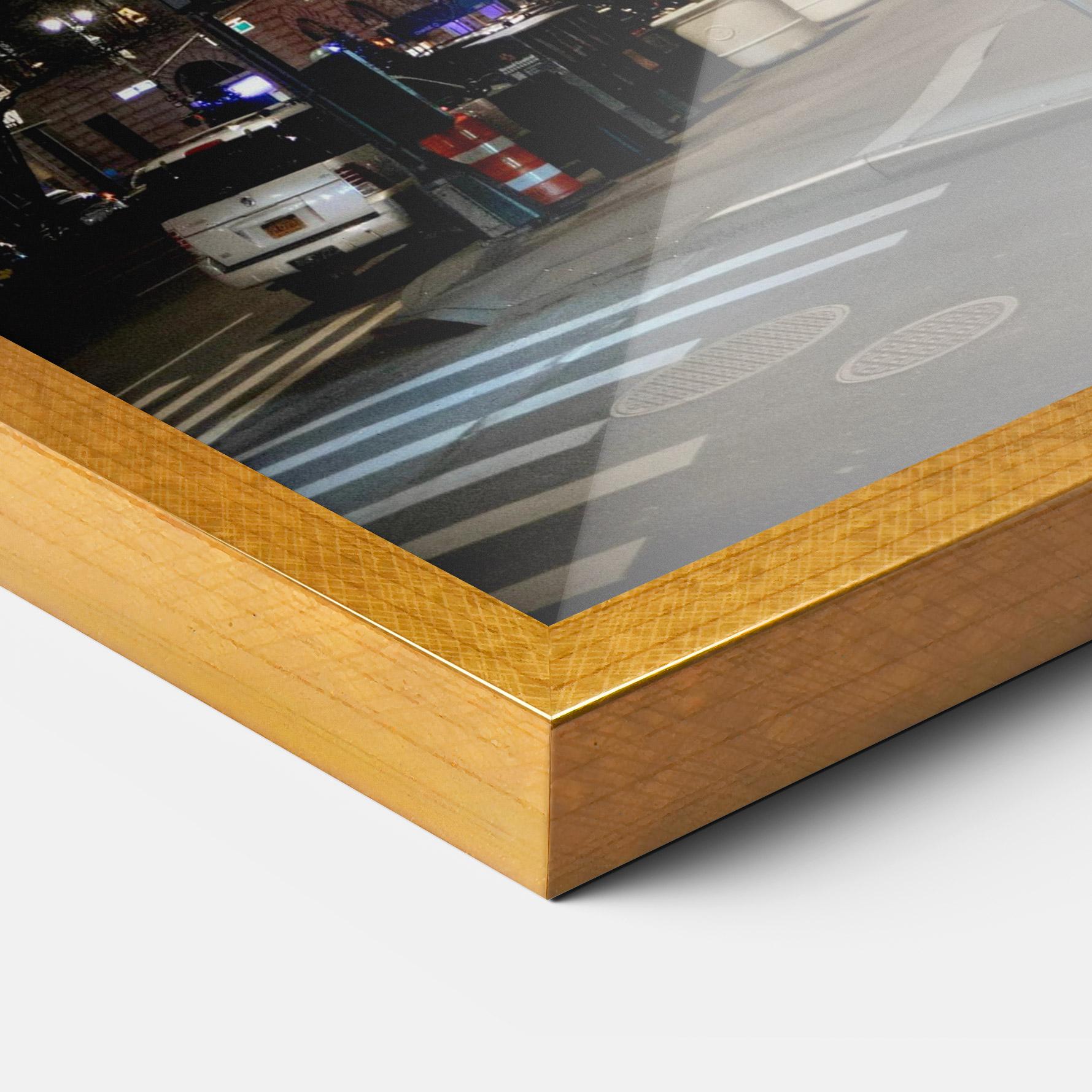 Plakat w Ramie Skyline Night Light mockup 3