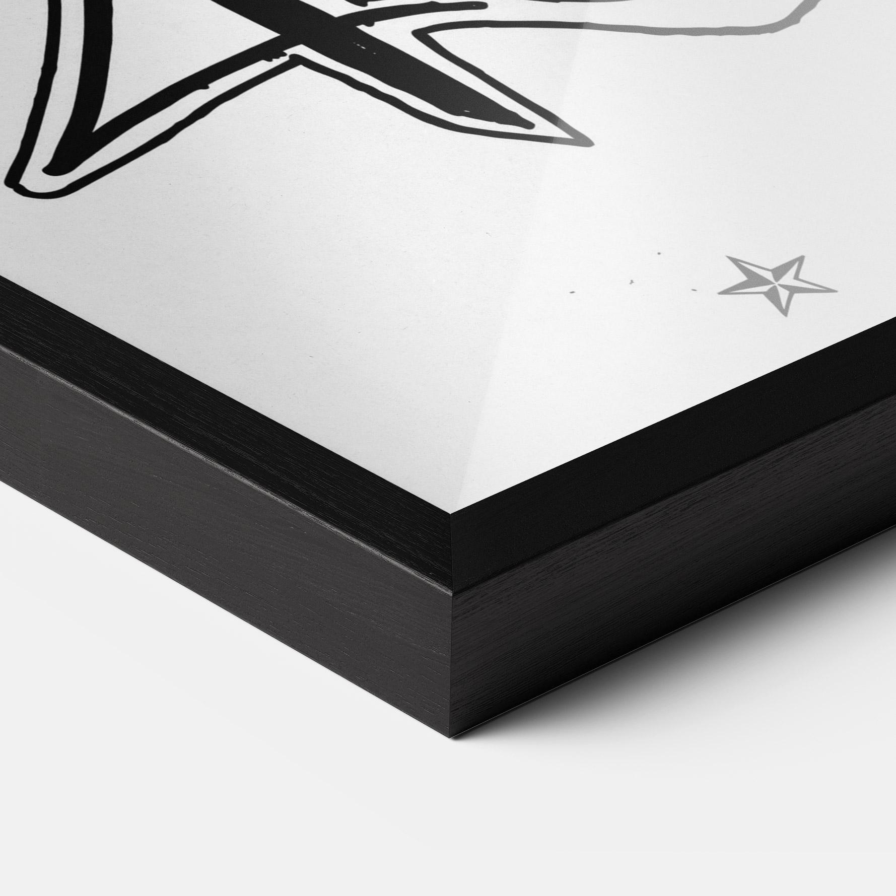 Plakat w Ramie Head Of Liberty Statue mockup 3