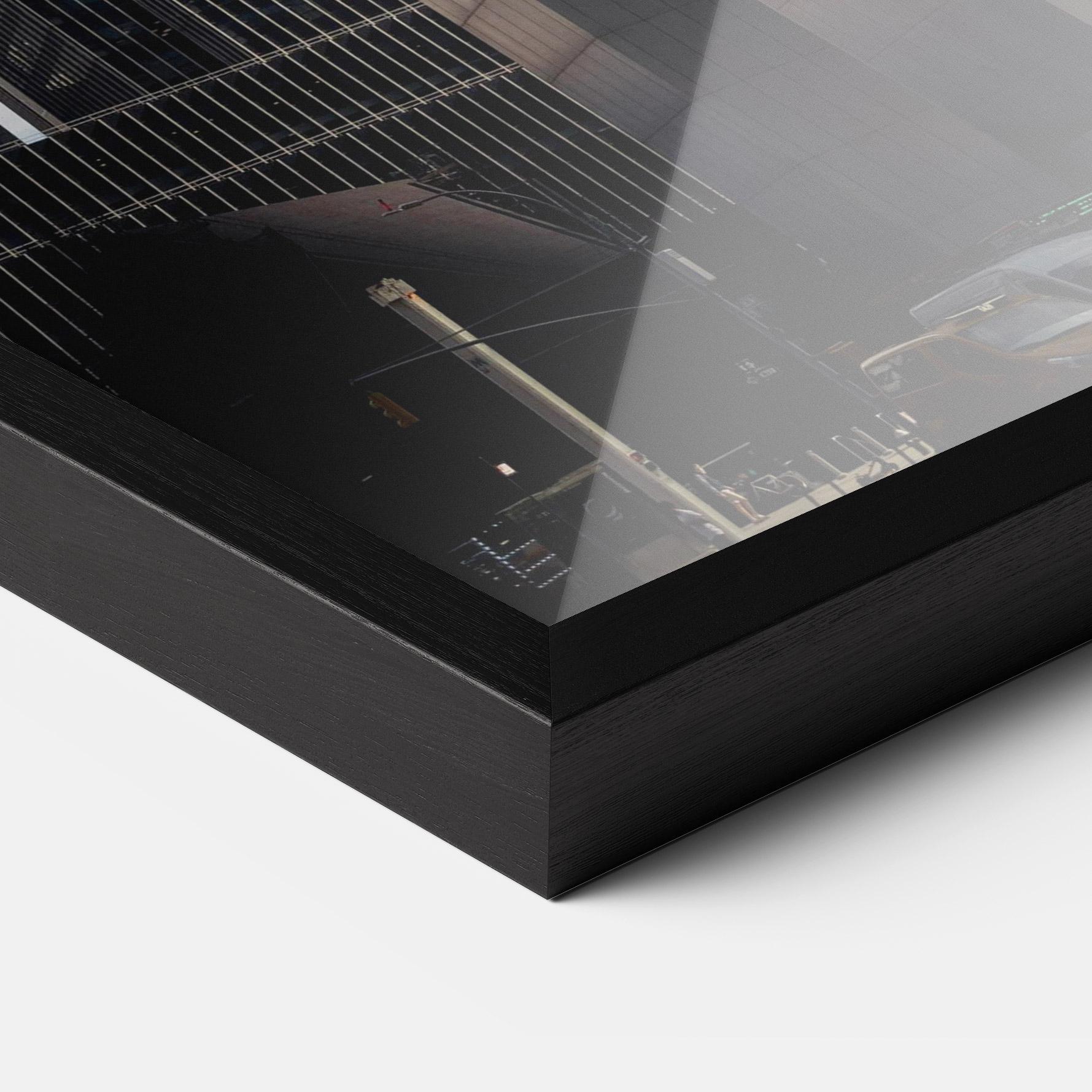 Plakat w Ramie Skyline Building mockup 3