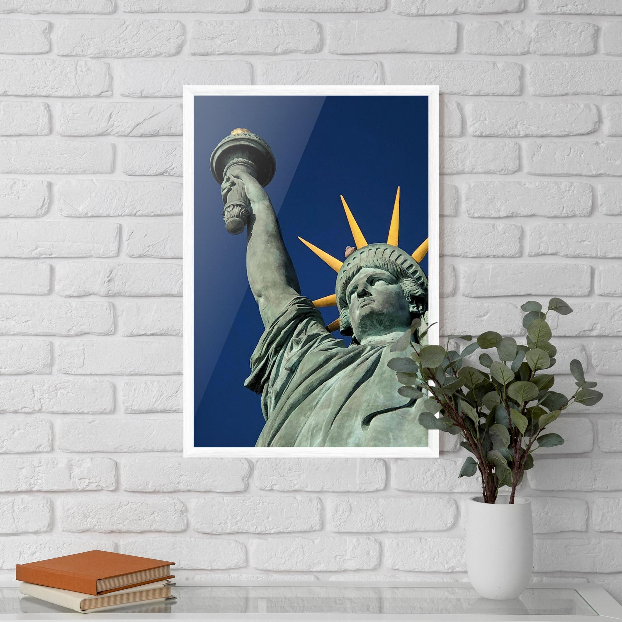 Plakat w Ramie Statue Of Liberty mockup 5