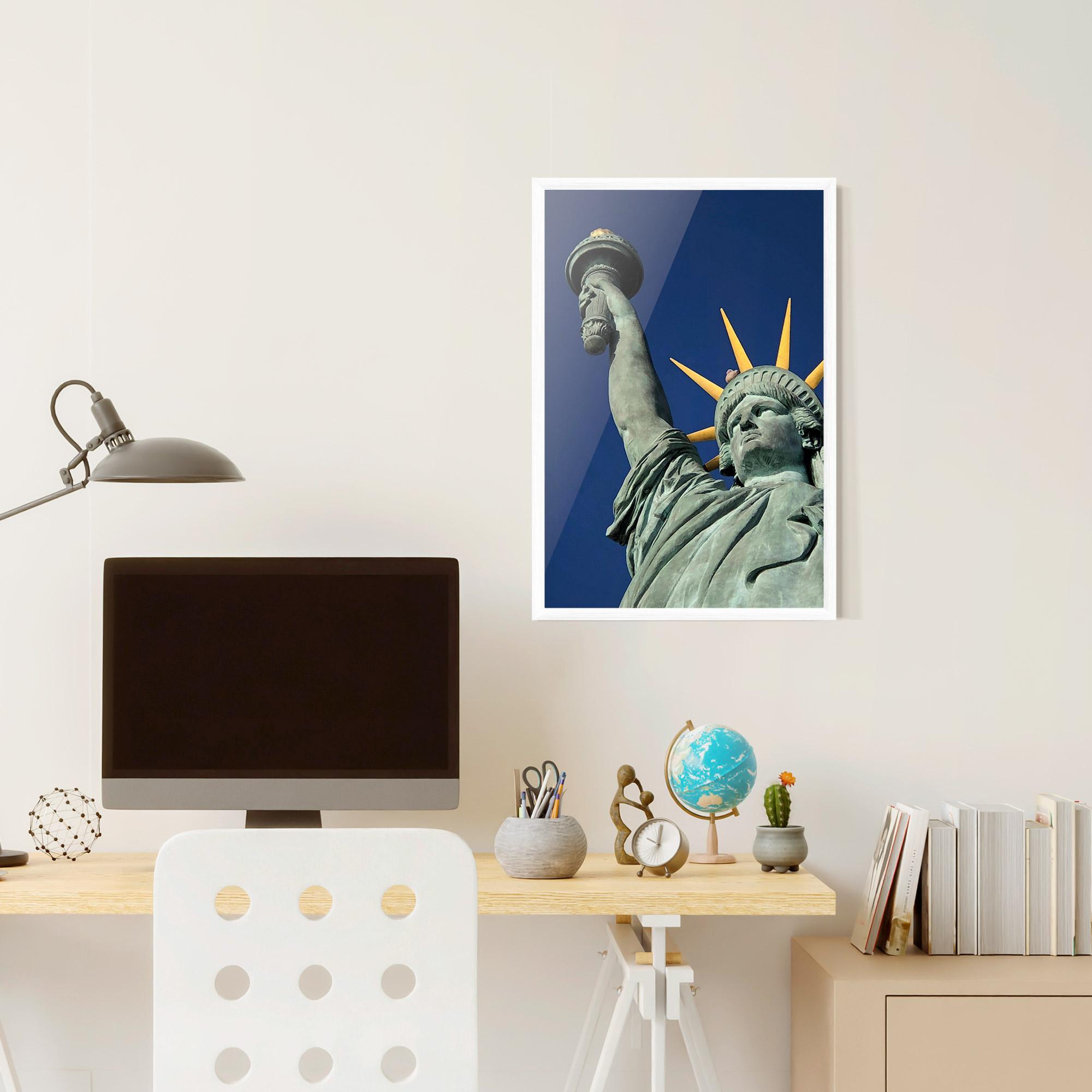 Plakat w Ramie Statue Of Liberty mockup 6