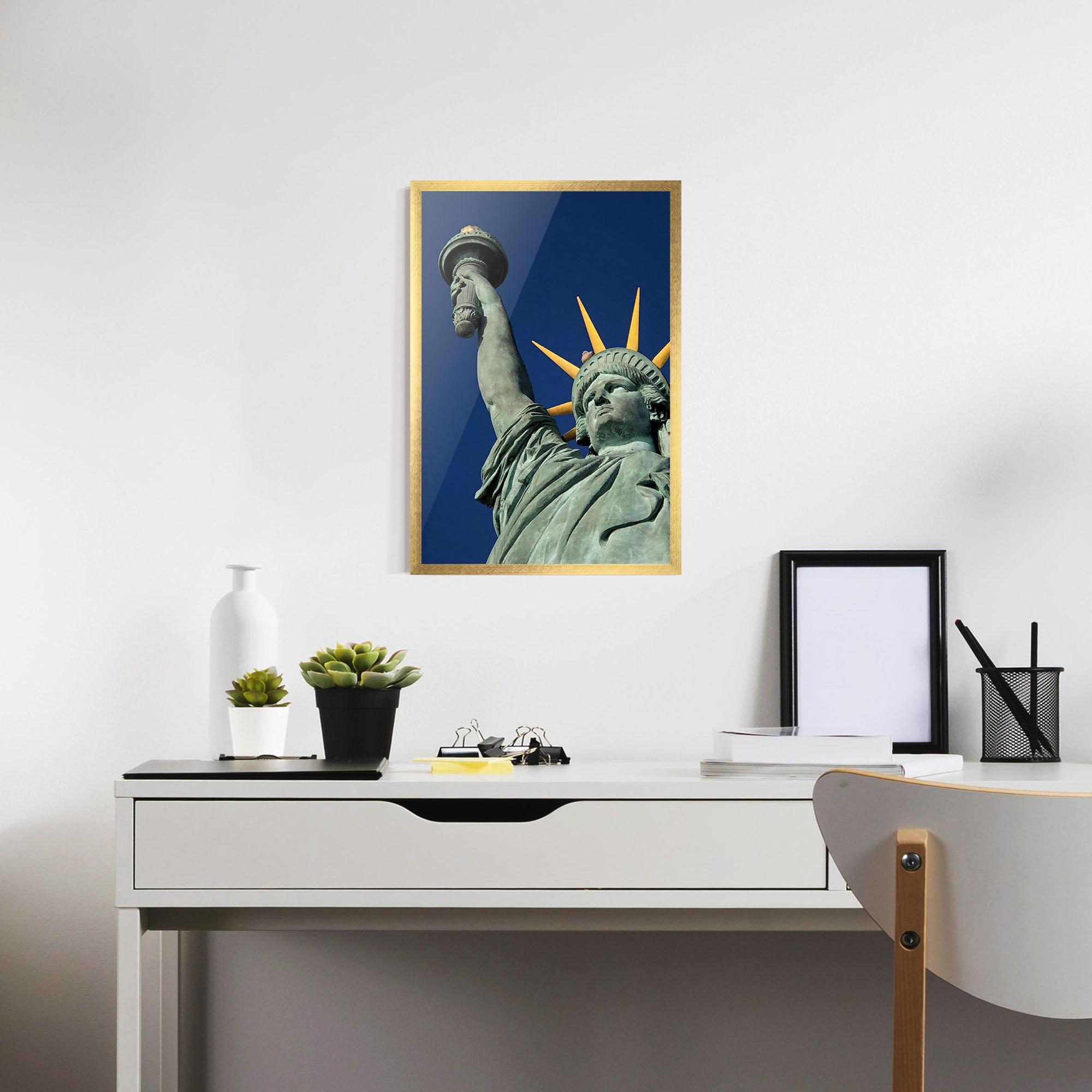 Plakat w Ramie Statue Of Liberty mockup 7