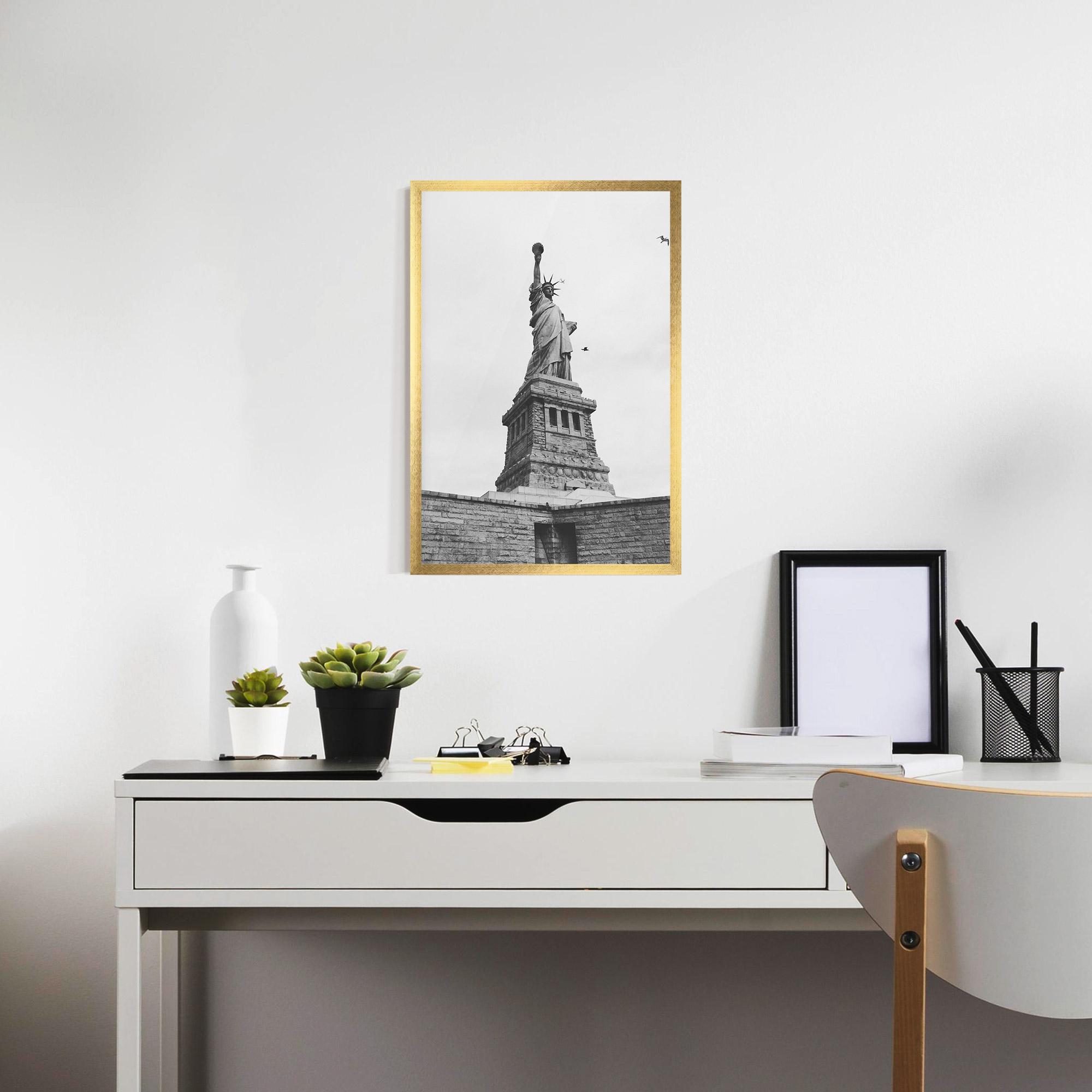 Plakat w Ramie The Statue Of Liberty mockup 7