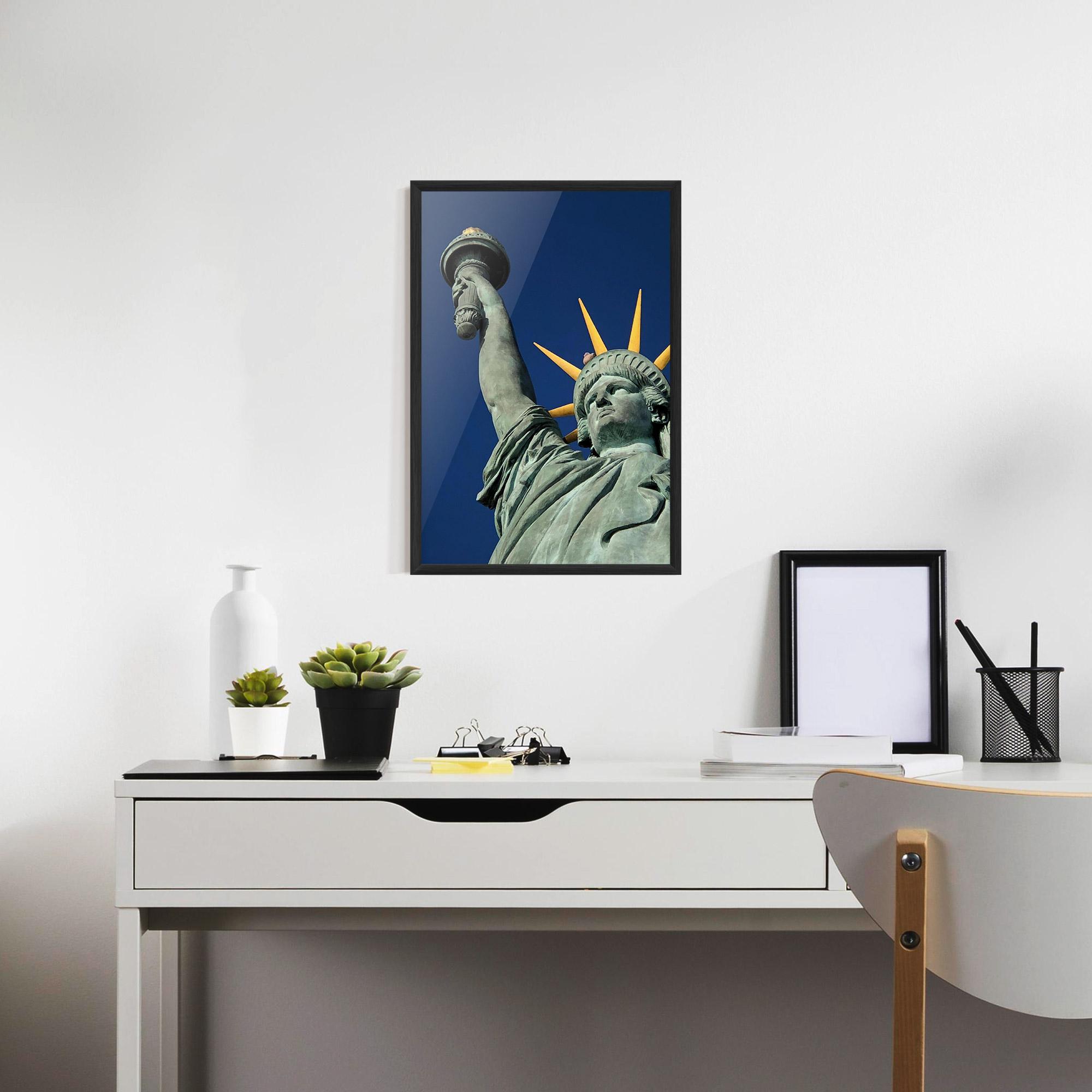 Plakat w Ramie Statue Of Liberty mockup 7