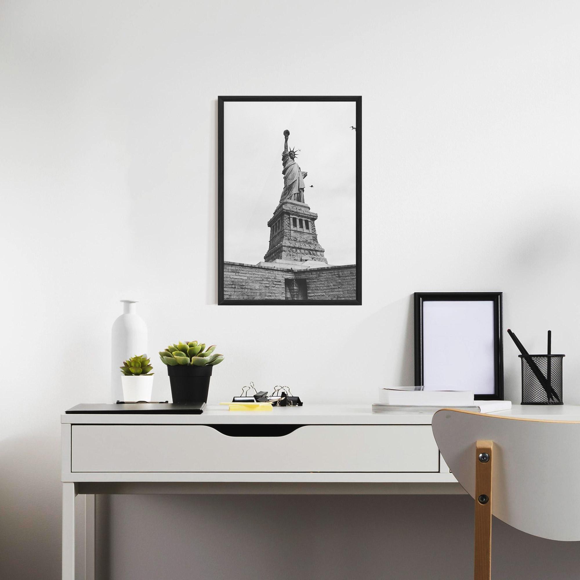 Plakat w Ramie The Statue Of Liberty mockup 7