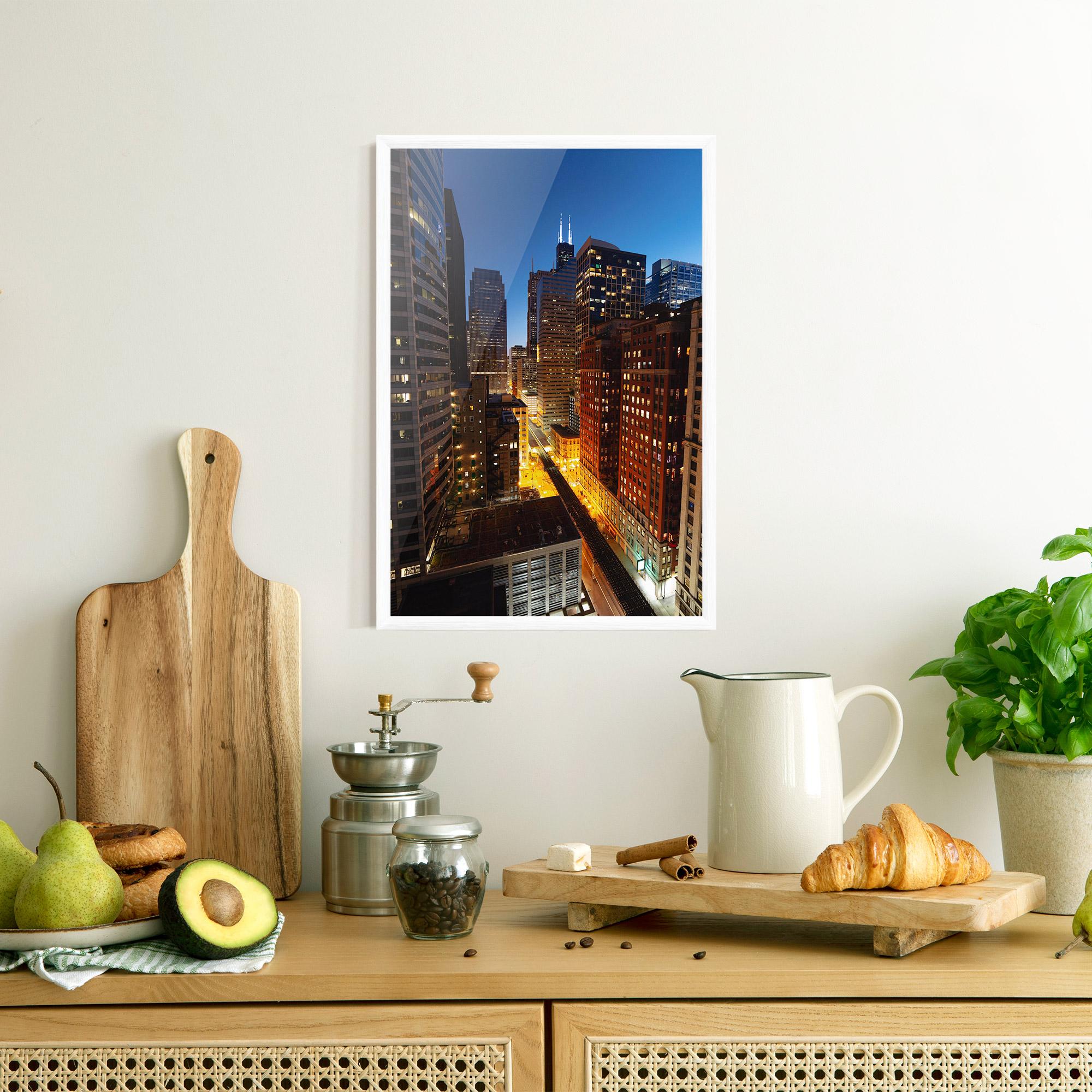 Plakat w Ramie Hight City Building mockup 8