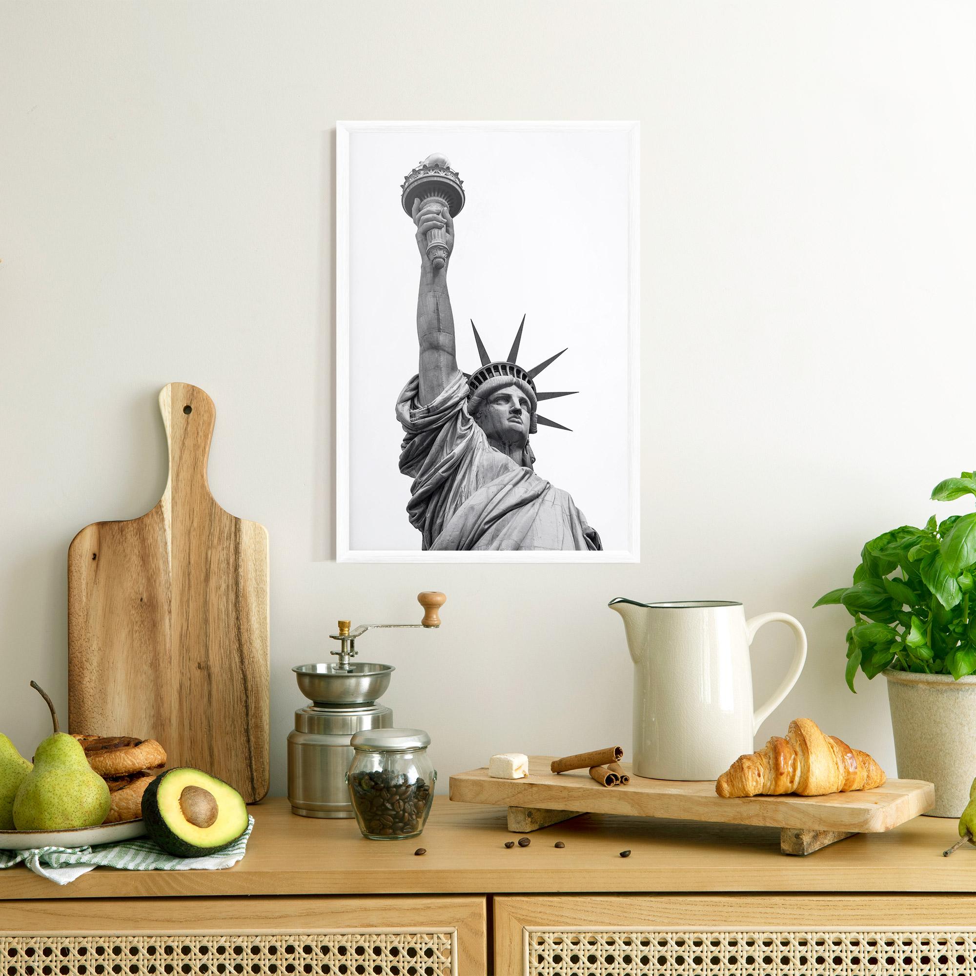 Plakat w Ramie Liberty Statue mockup 8