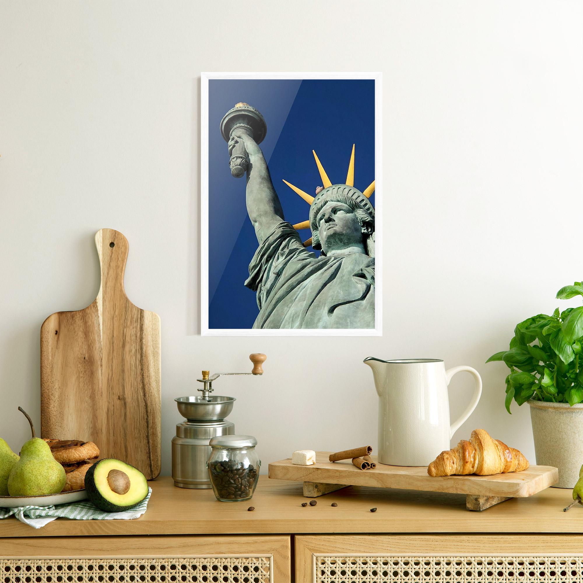 Plakat w Ramie Statue Of Liberty mockup 8
