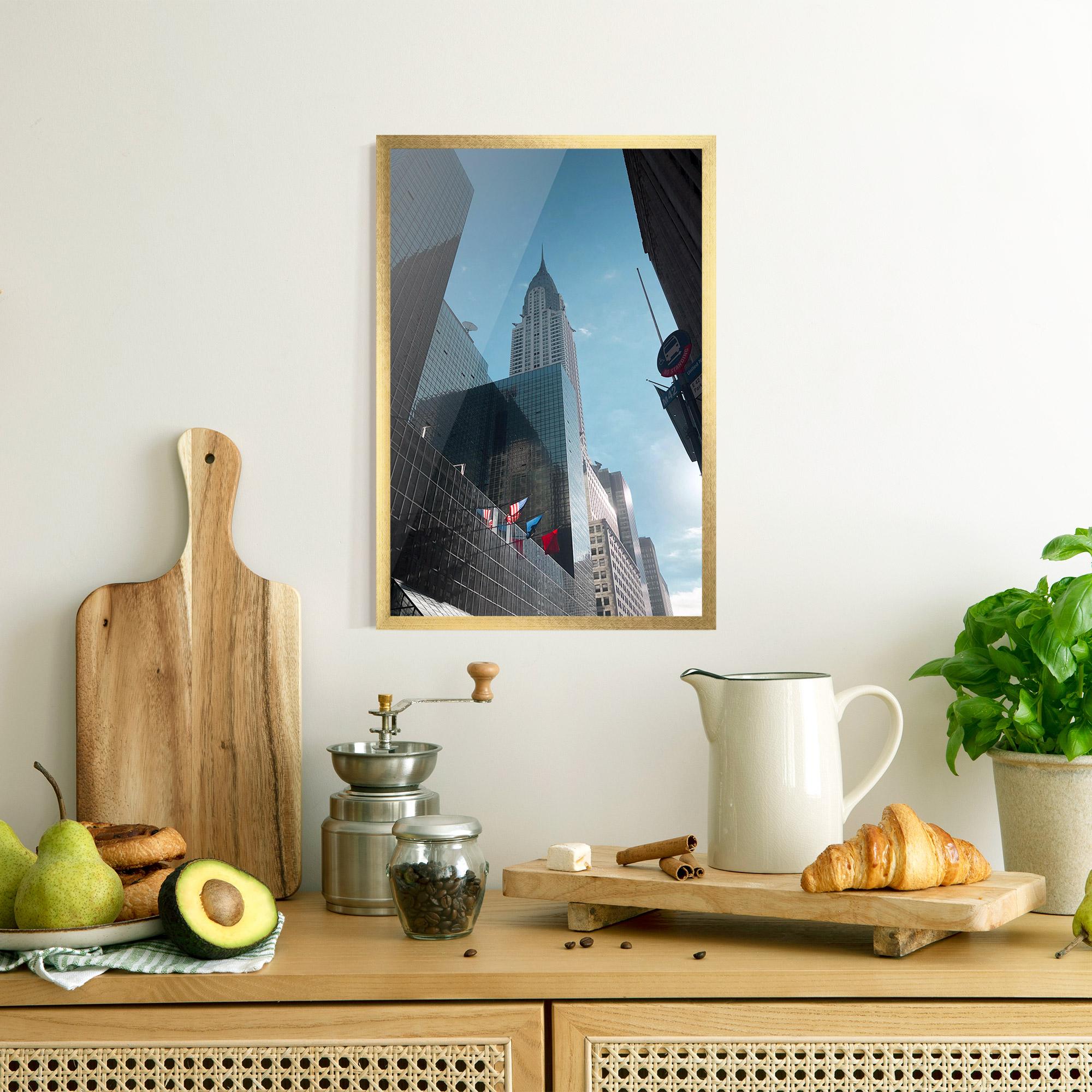 Plakat w Ramie Big Glass Tower mockup 8