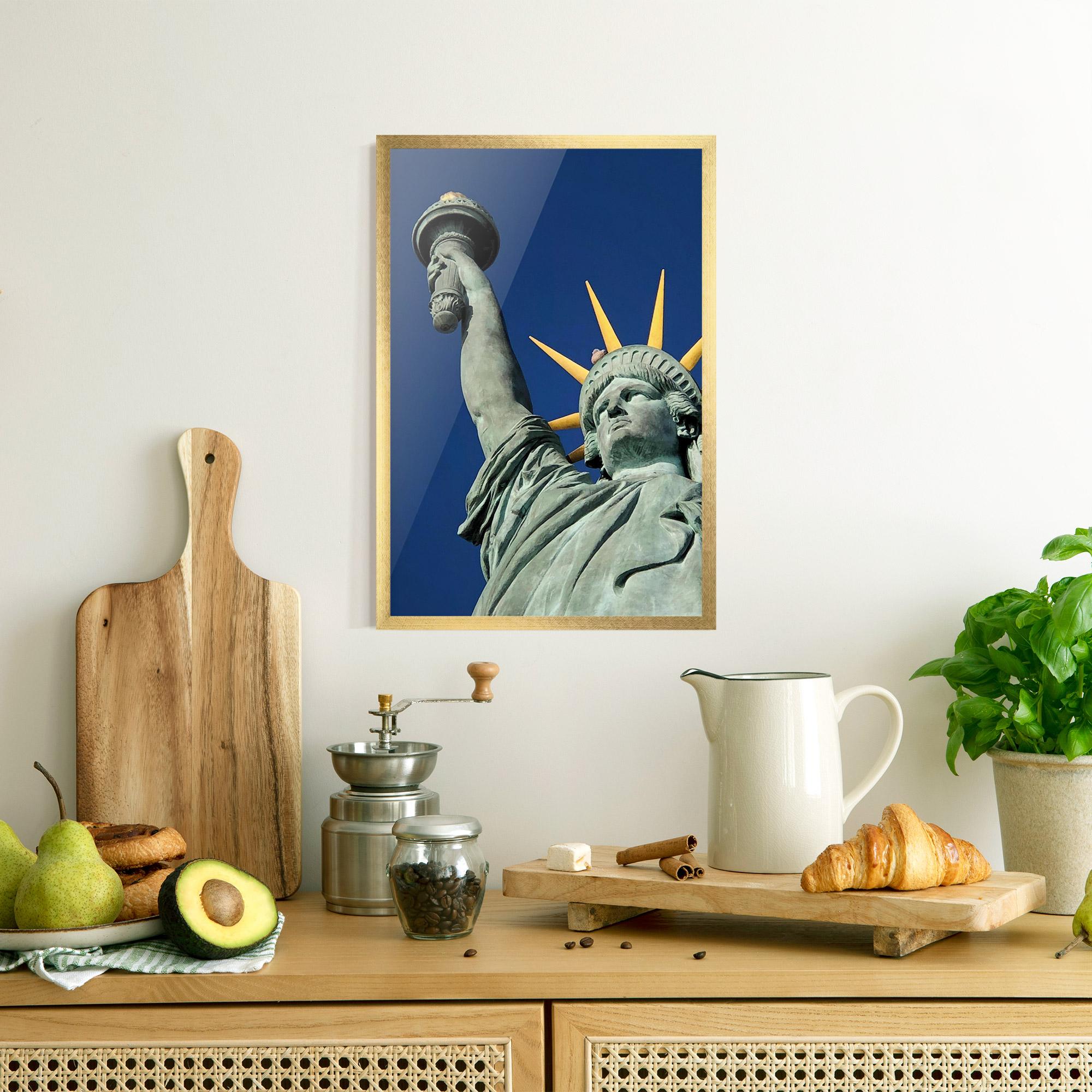 Plakat w Ramie Statue Of Liberty mockup 8