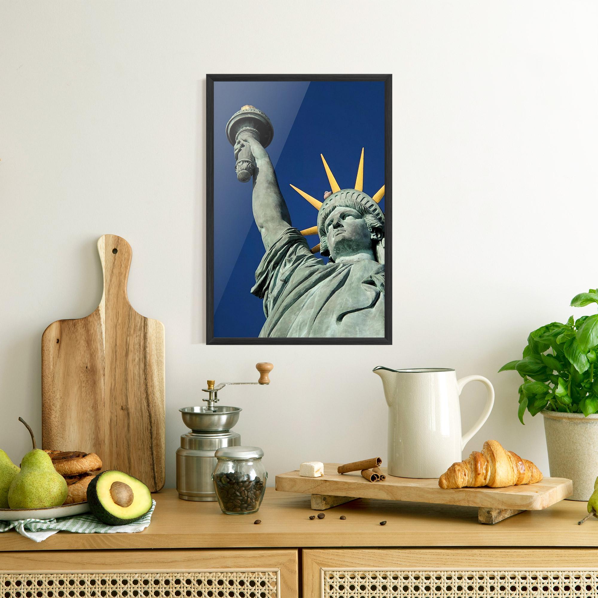 Plakat w Ramie Statue Of Liberty mockup 8