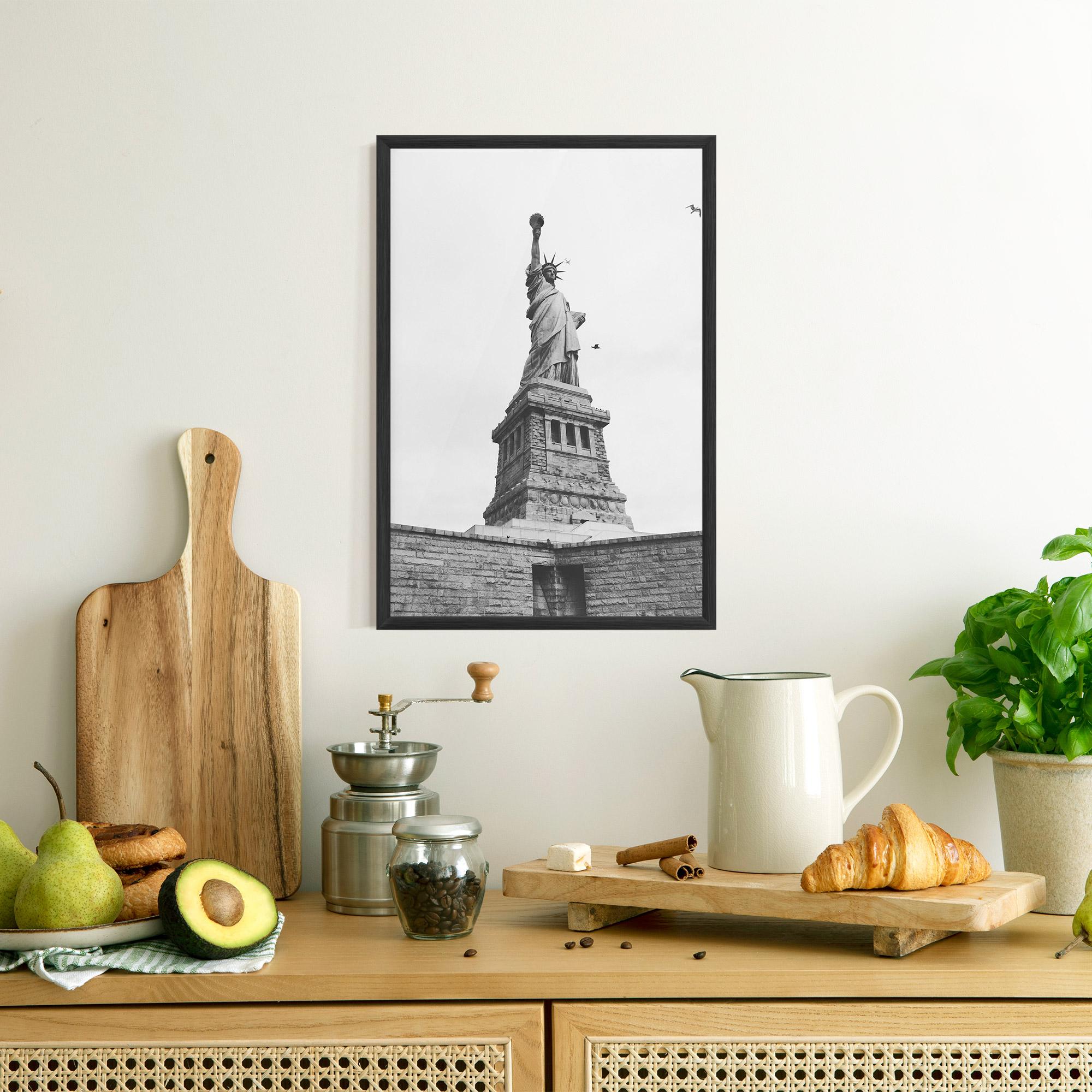 Plakat w Ramie The Statue Of Liberty mockup 8