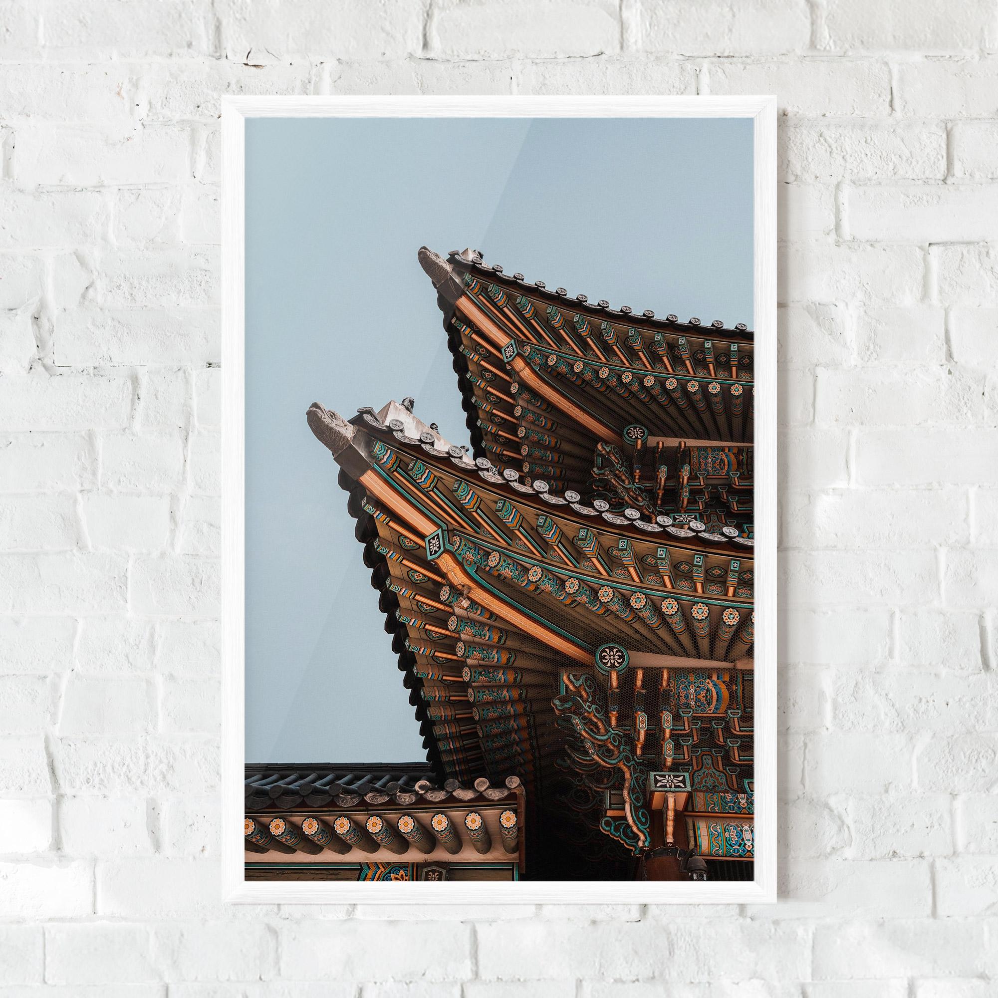 Plakat w Ramie Gyeongbokgung mockup 0