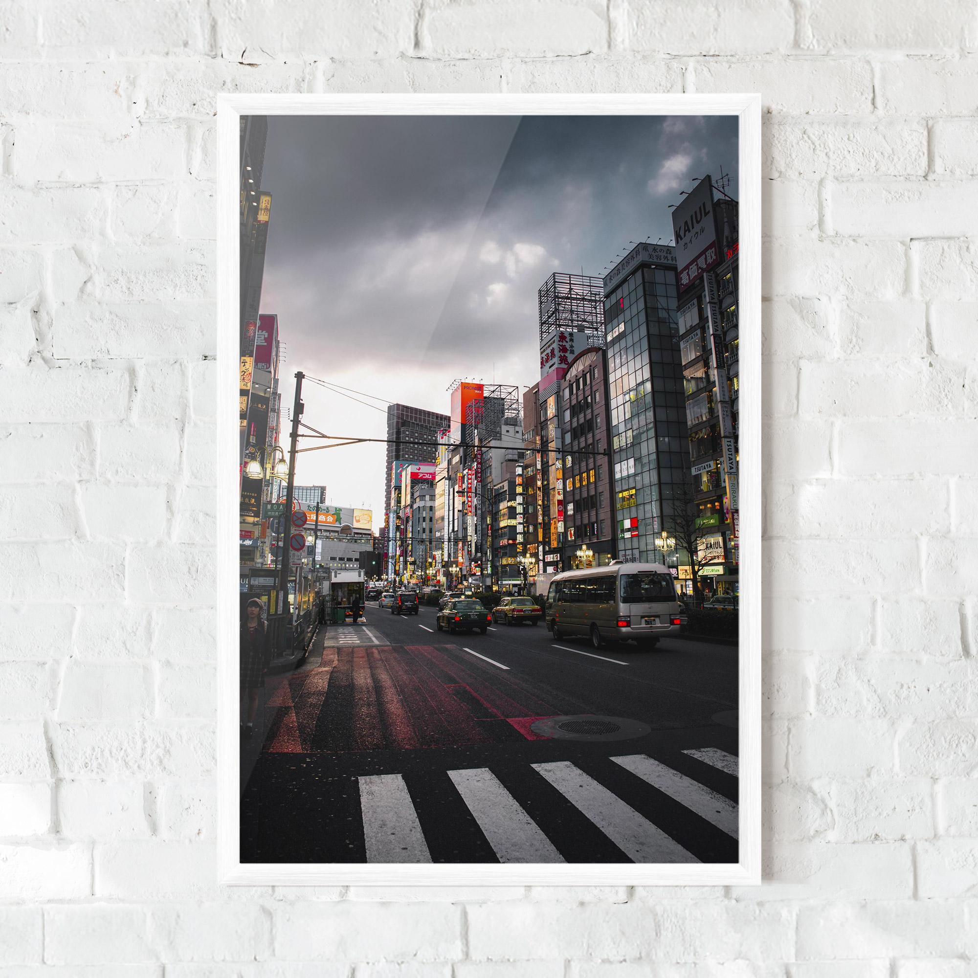 Plakat w Ramie Shinjuku mockup 0