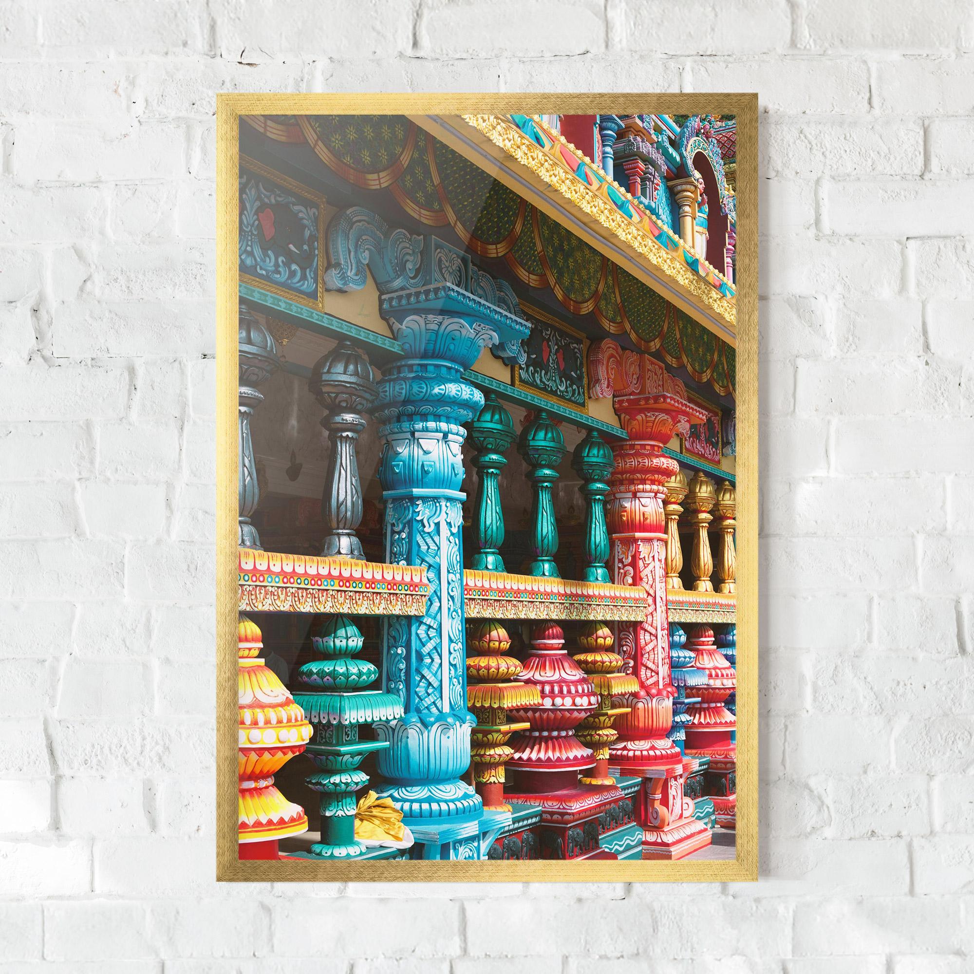 Plakat w Ramie Batu Caves mockup 0