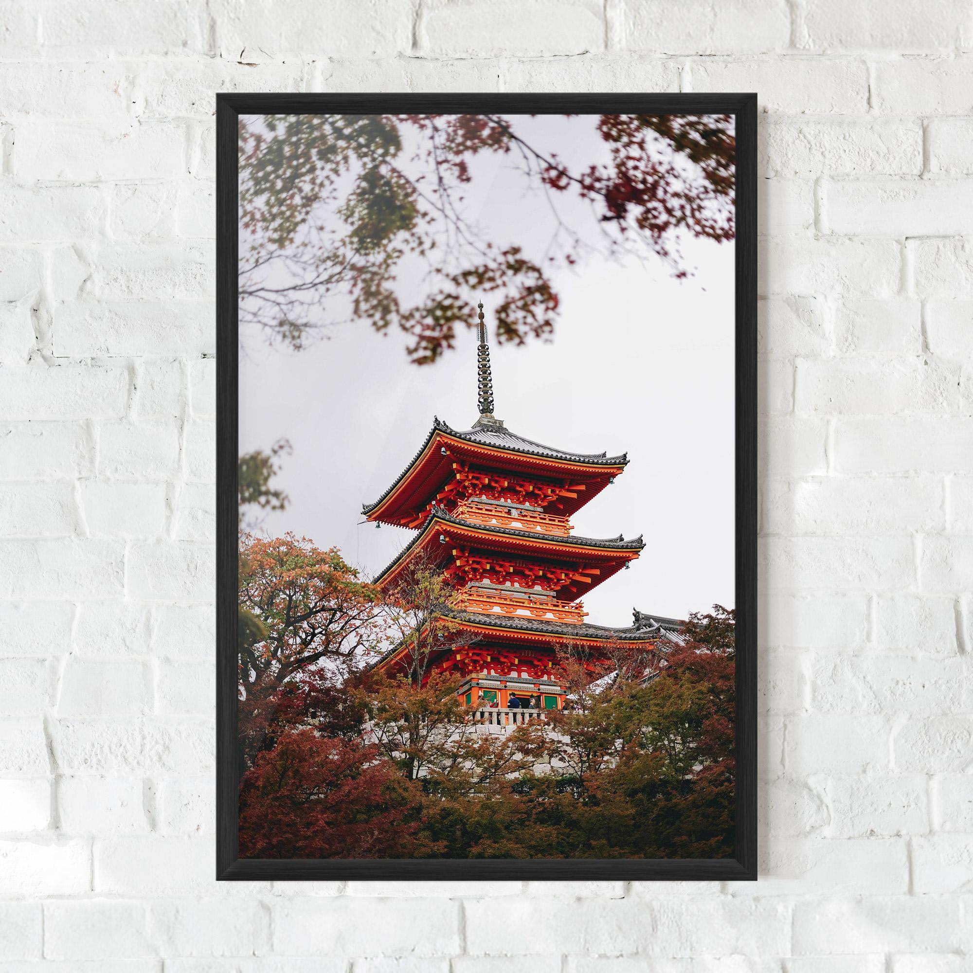 Plakat w Ramie Kiyomizu Dera mockup 0