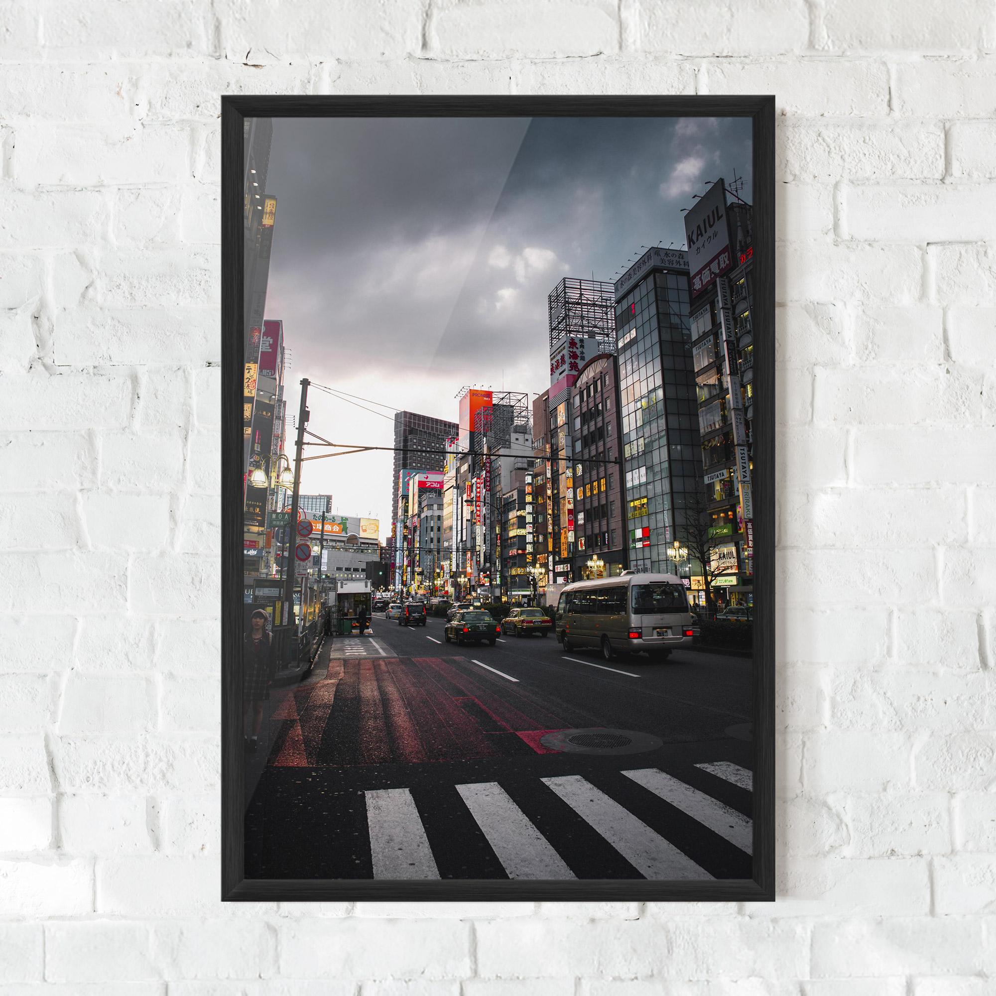 Plakat w Ramie Shinjuku mockup 0