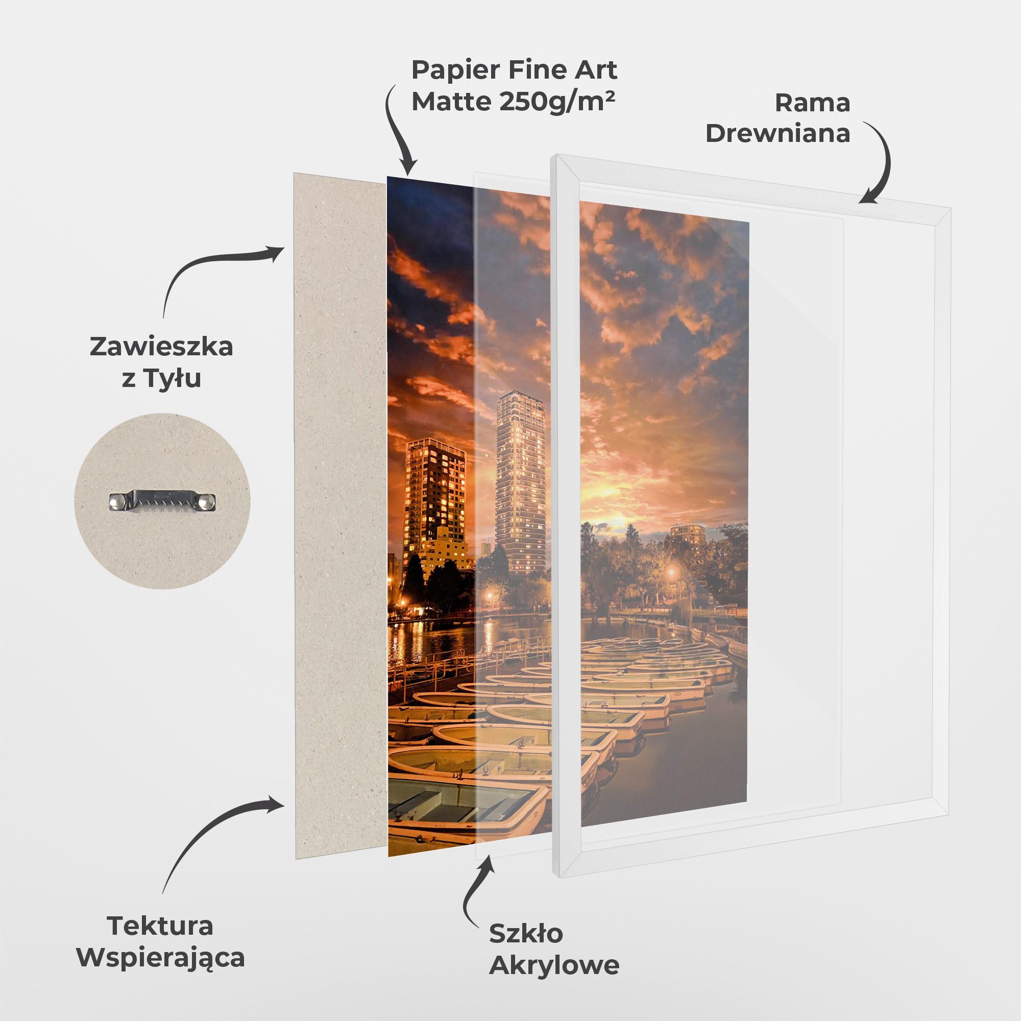 Plakat w Ramie Shinobazu mockup 1