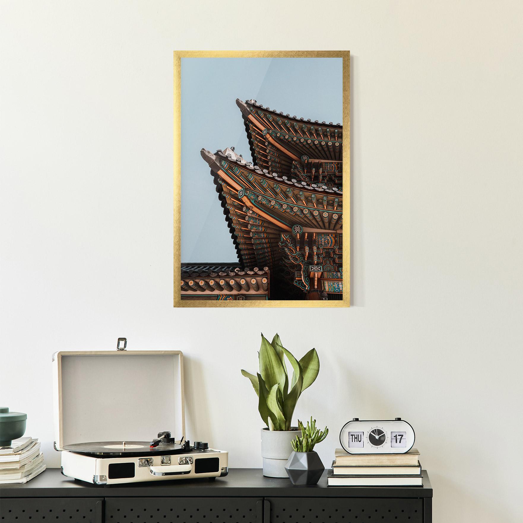 Plakat w Ramie Gyeongbokgung mockup 2