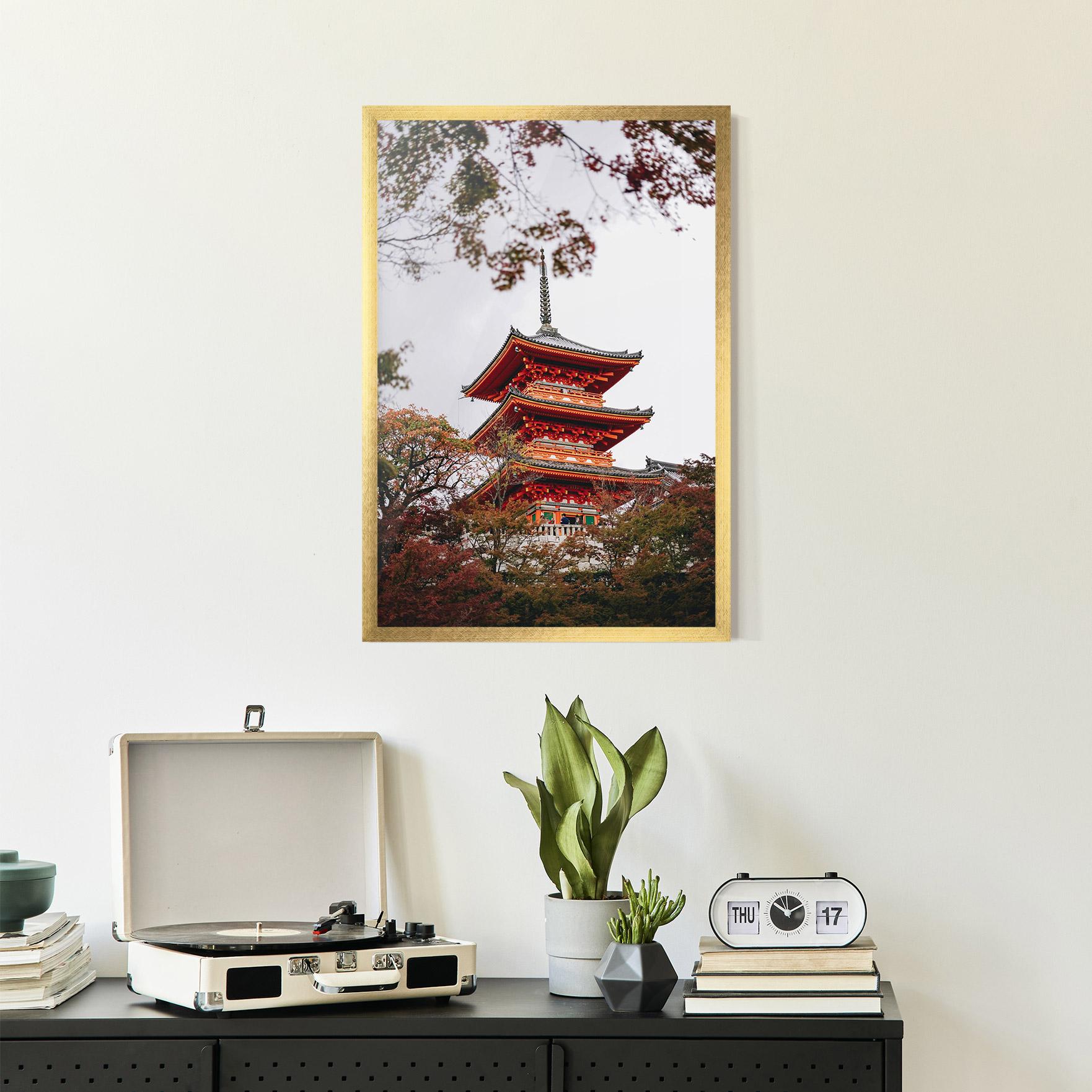 Plakat w Ramie Kiyomizu Dera mockup 2