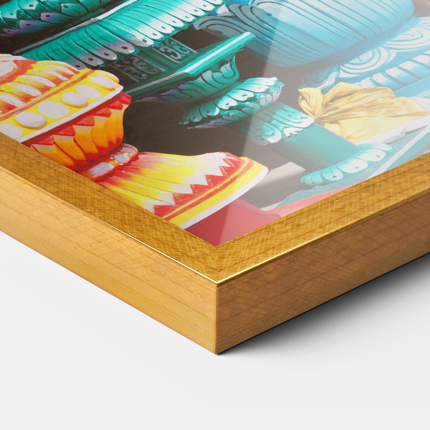 Plakat w Ramie Batu Caves mockup 3