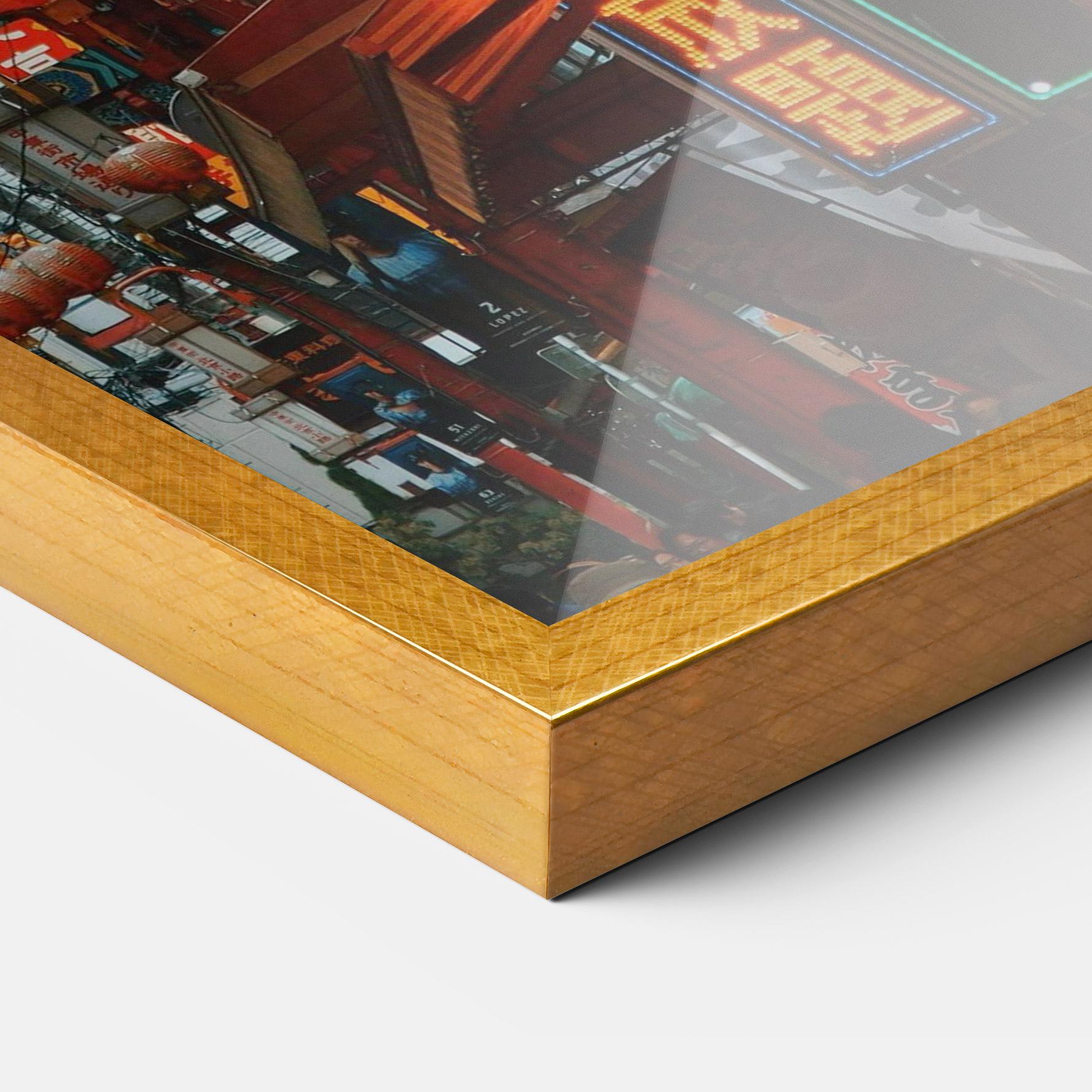 Plakat w Ramie Chinatown mockup 3
