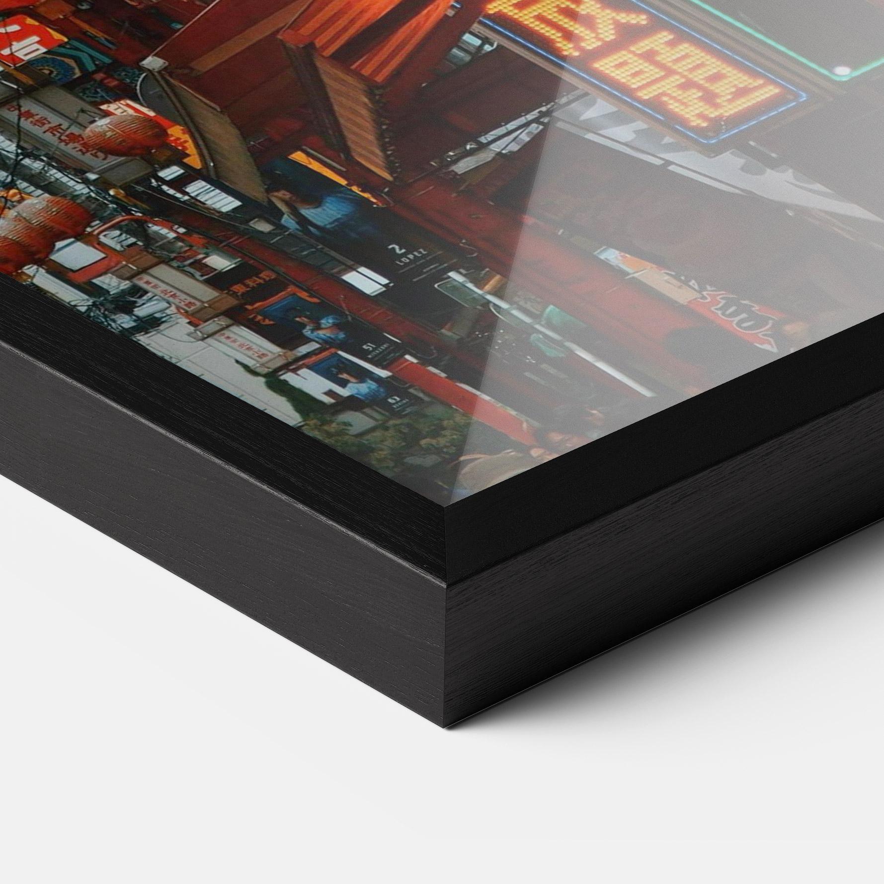 Plakat w Ramie Chinatown mockup 3