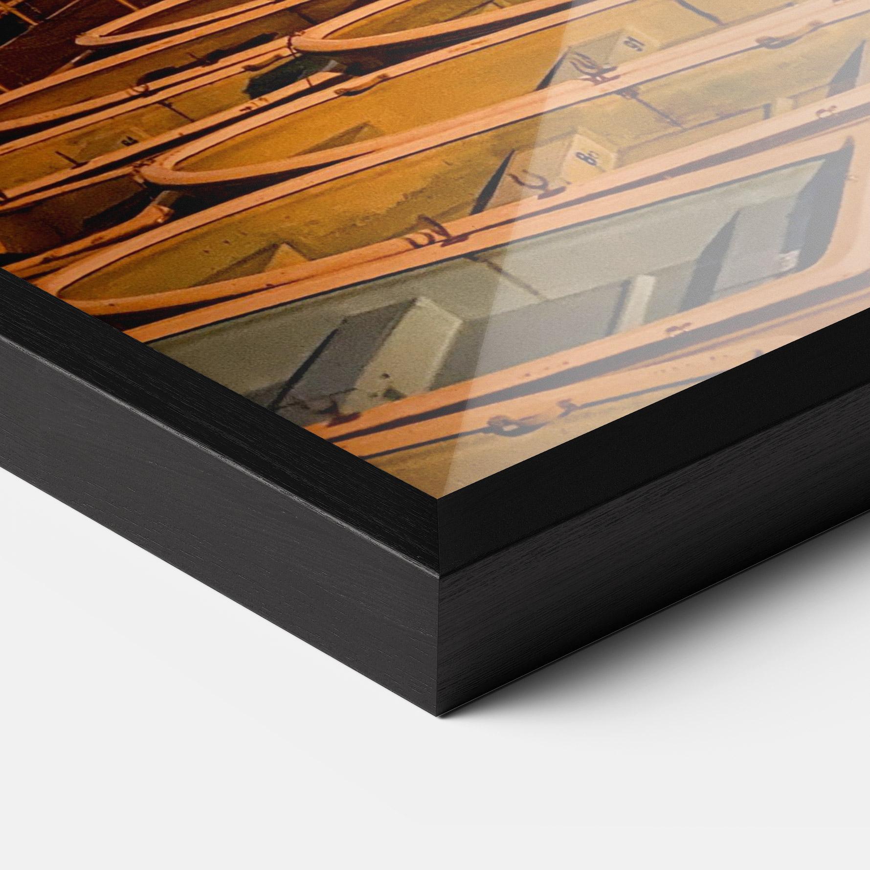 Plakat w Ramie Shinobazu mockup 3