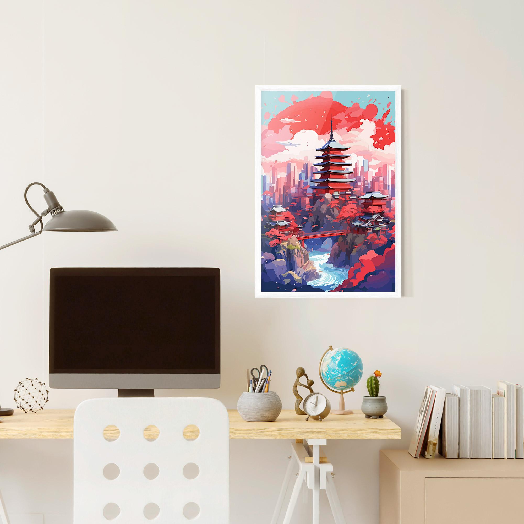 Plakat w Ramie City Style Art mockup 6