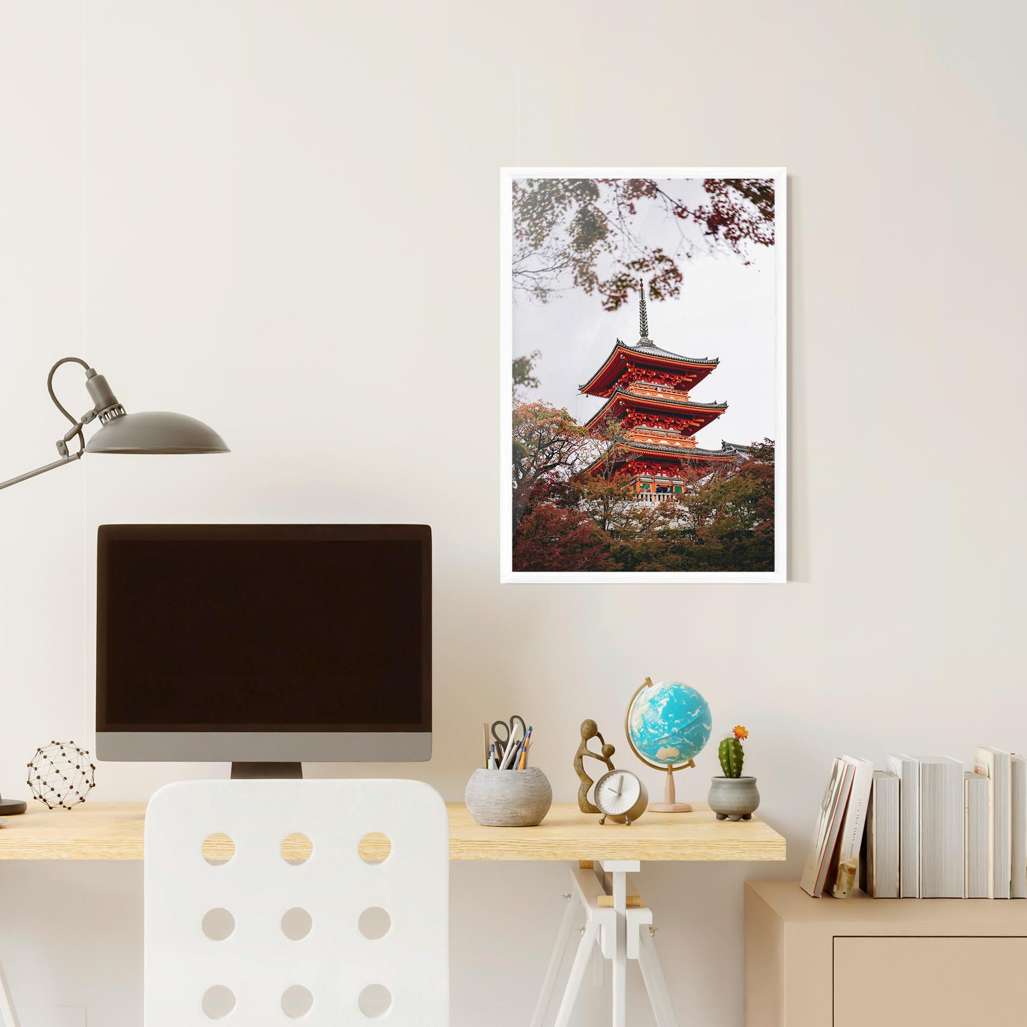 Plakat w Ramie Kiyomizu Dera mockup 6