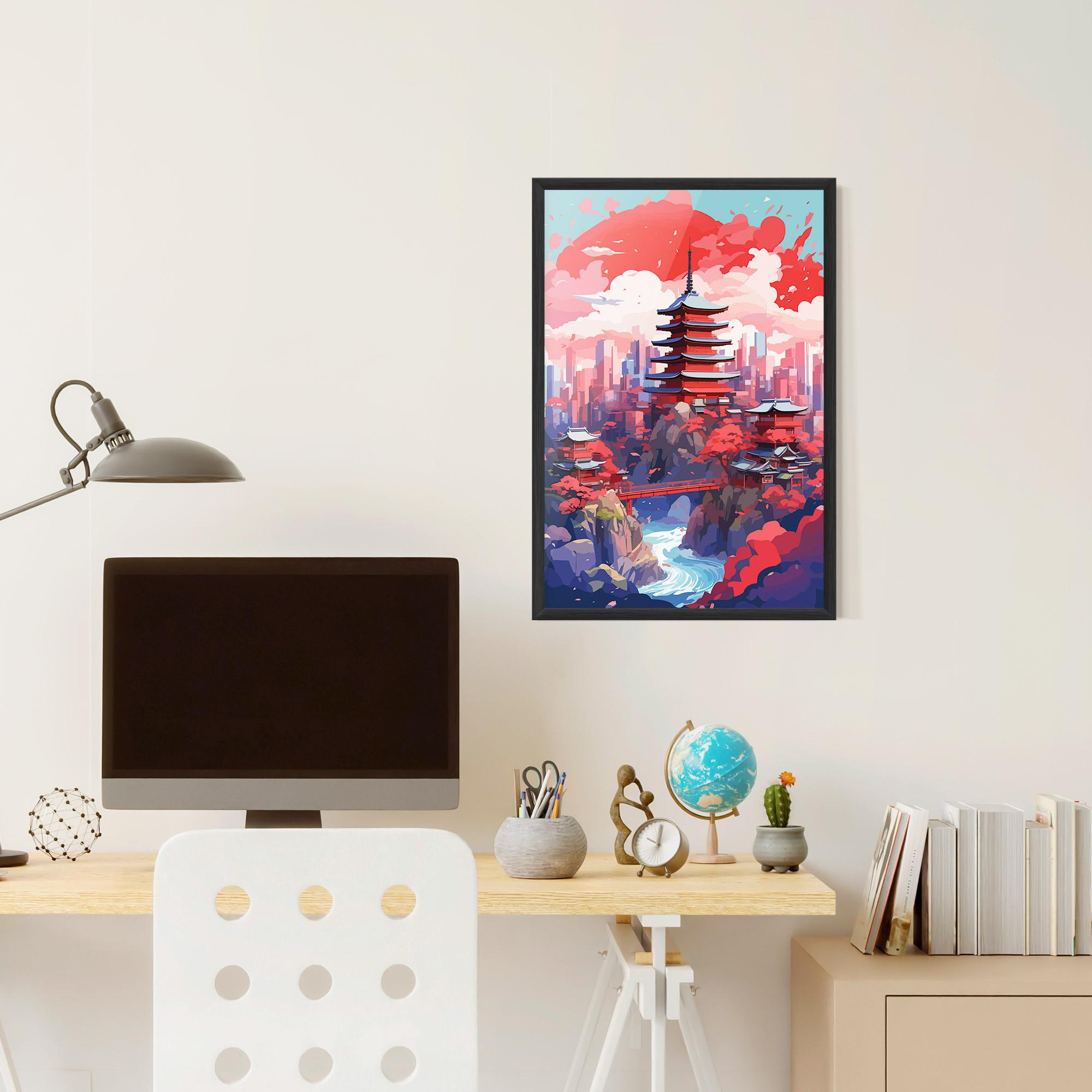 Plakat w Ramie City Style Art mockup 6