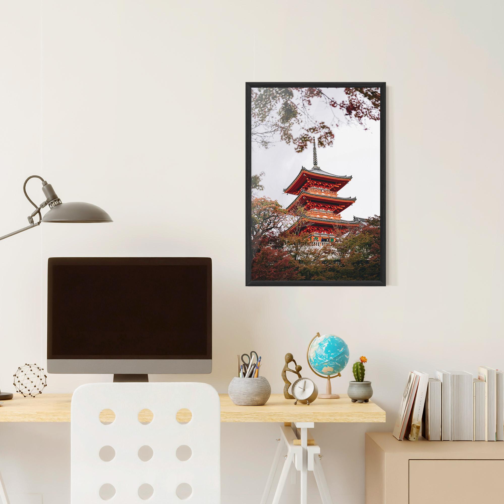 Plakat w Ramie Kiyomizu Dera mockup 6