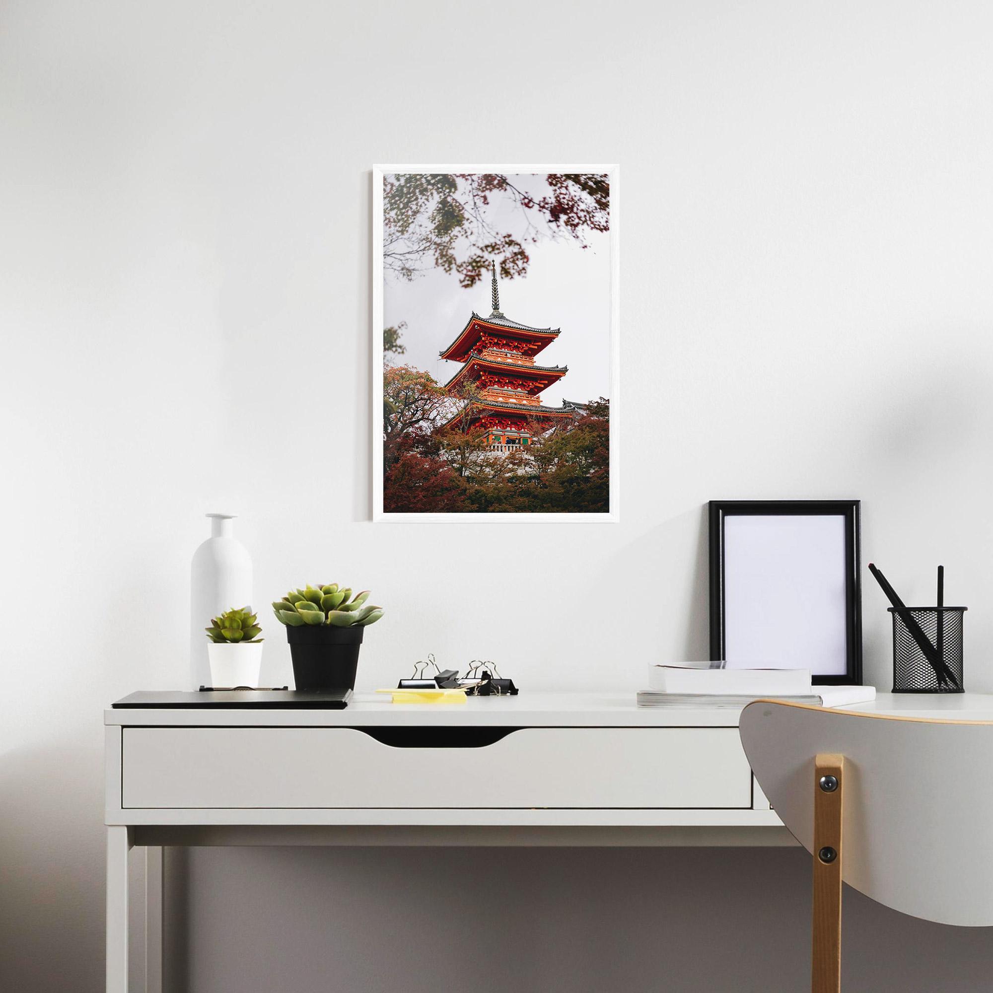 Plakat w Ramie Kiyomizu Dera mockup 7