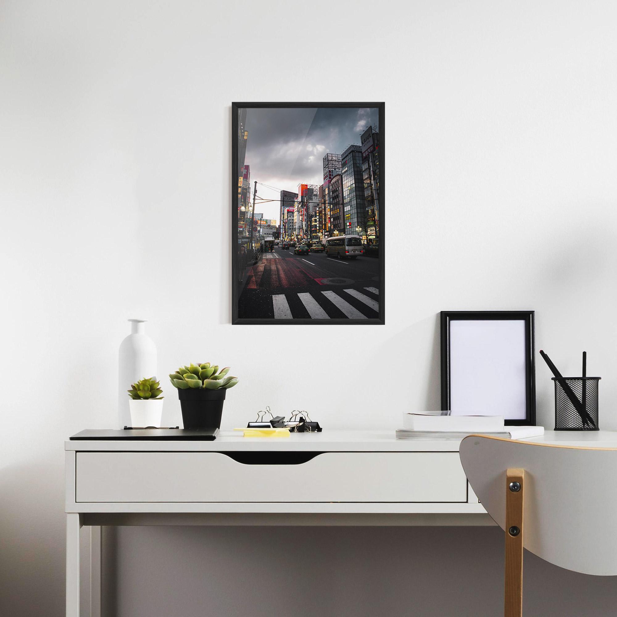 Plakat w Ramie Shinjuku mockup 7