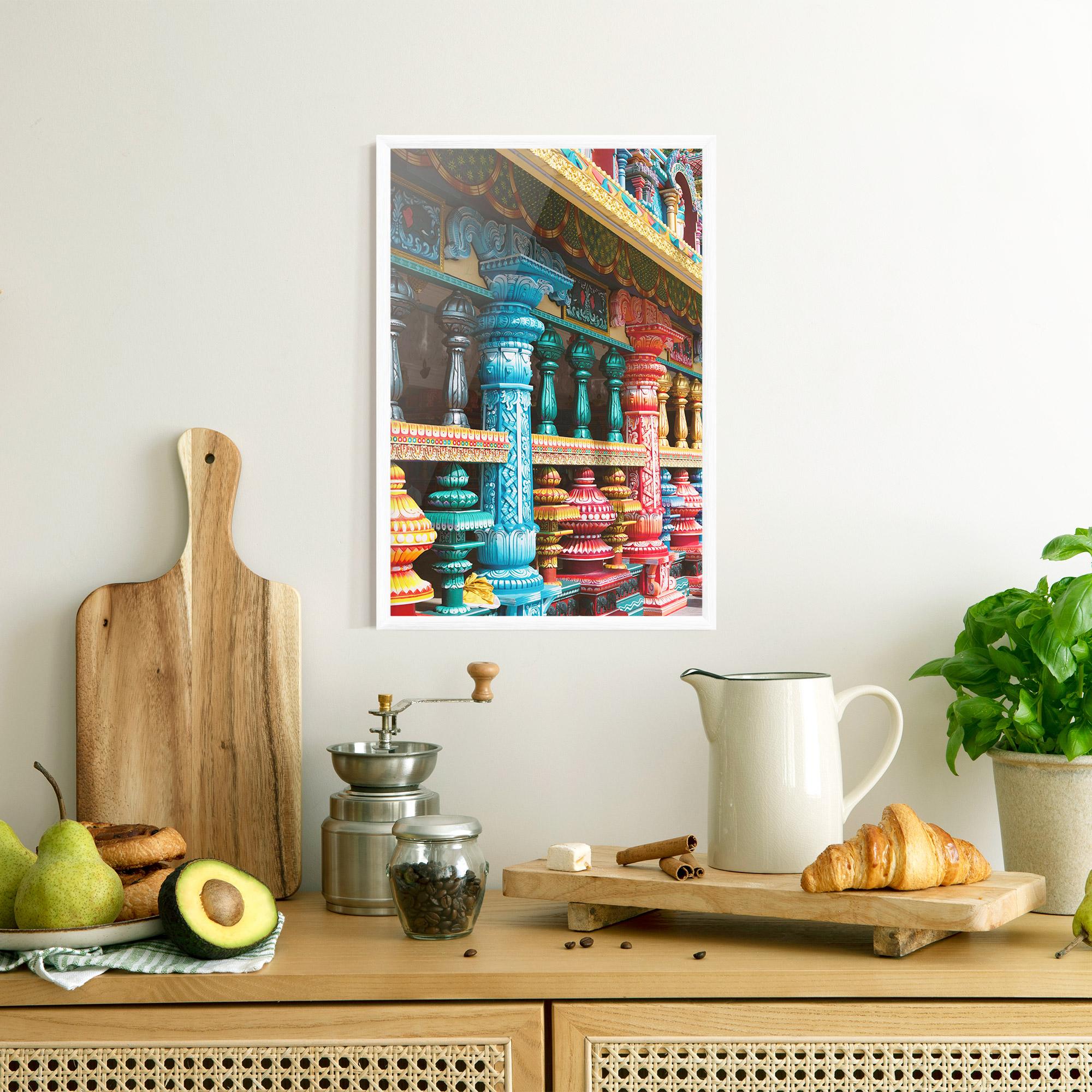 Plakat w Ramie Batu Caves mockup 8