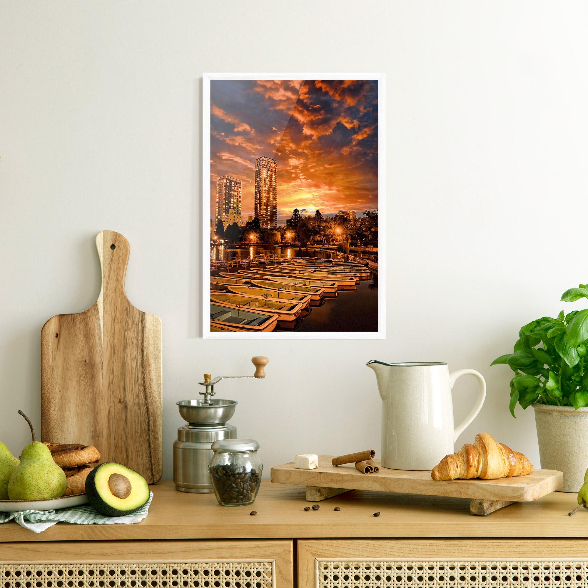 Plakat w Ramie Shinobazu mockup 8