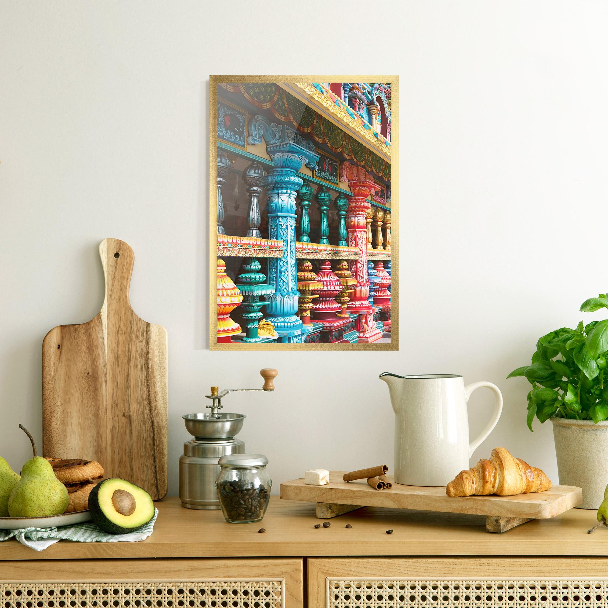 Plakat w Ramie Batu Caves mockup 8