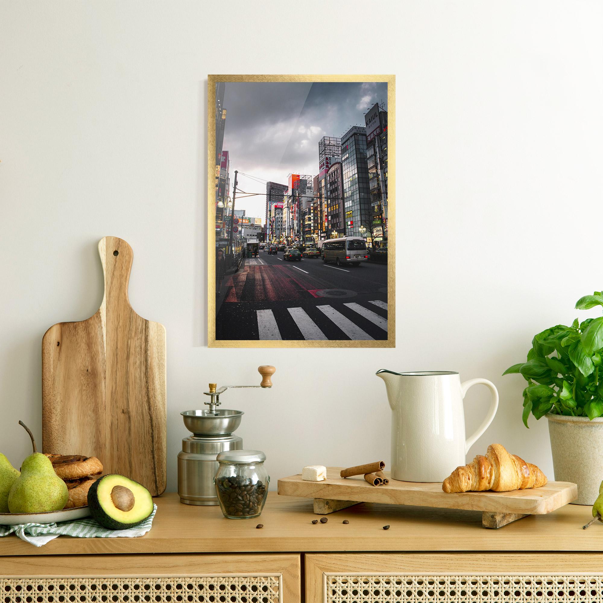 Plakat w Ramie Shinjuku mockup 8