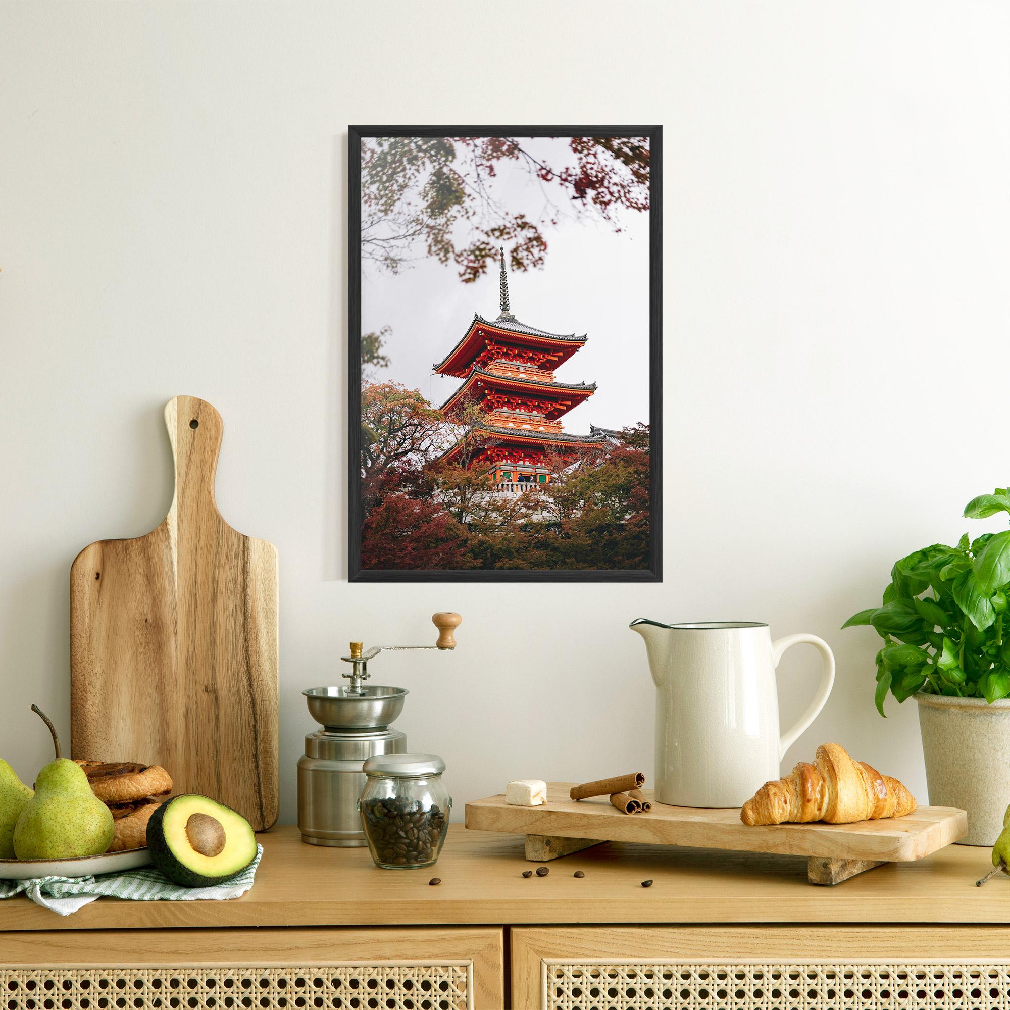 Plakat w Ramie Kiyomizu Dera mockup 8