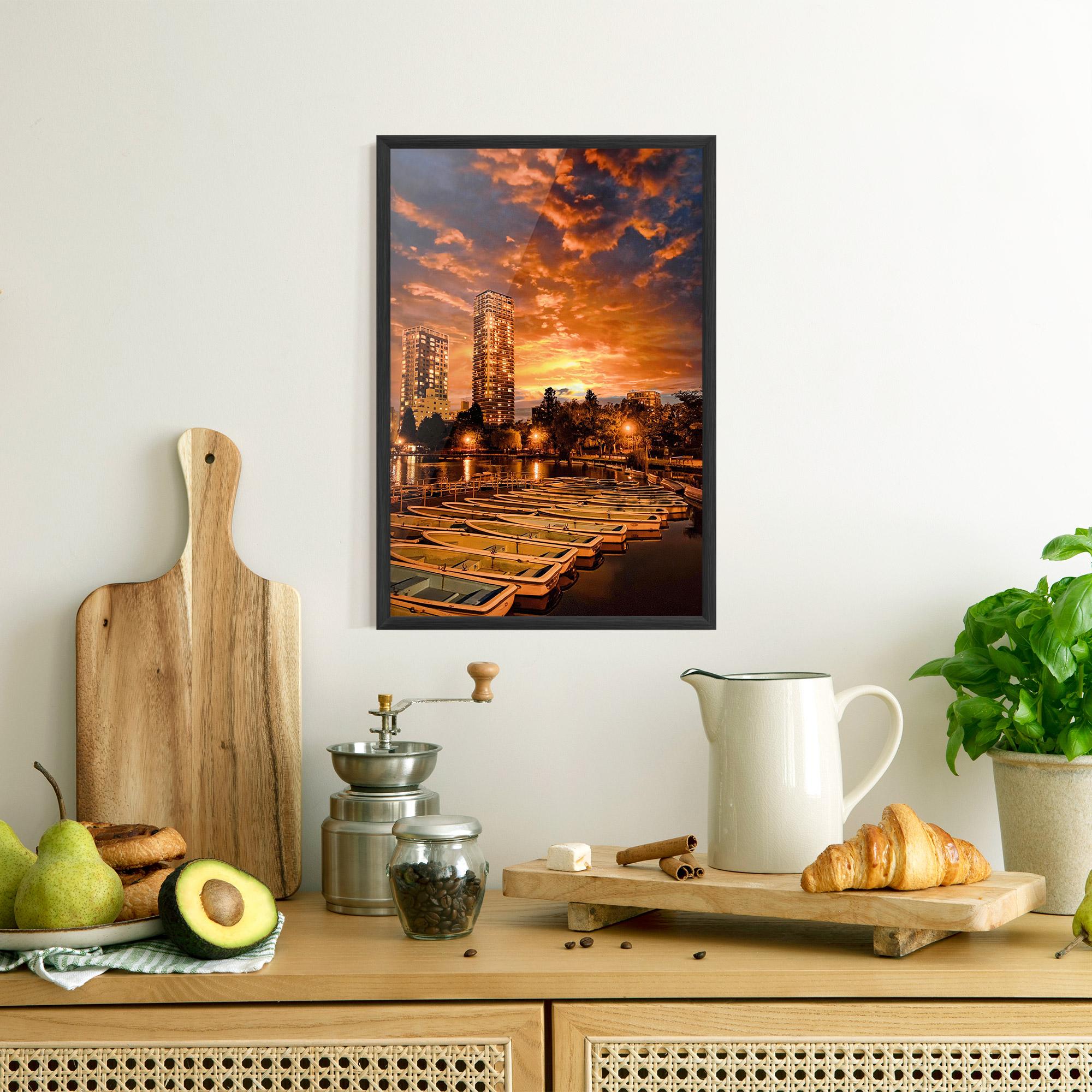 Plakat w Ramie Shinobazu mockup 8