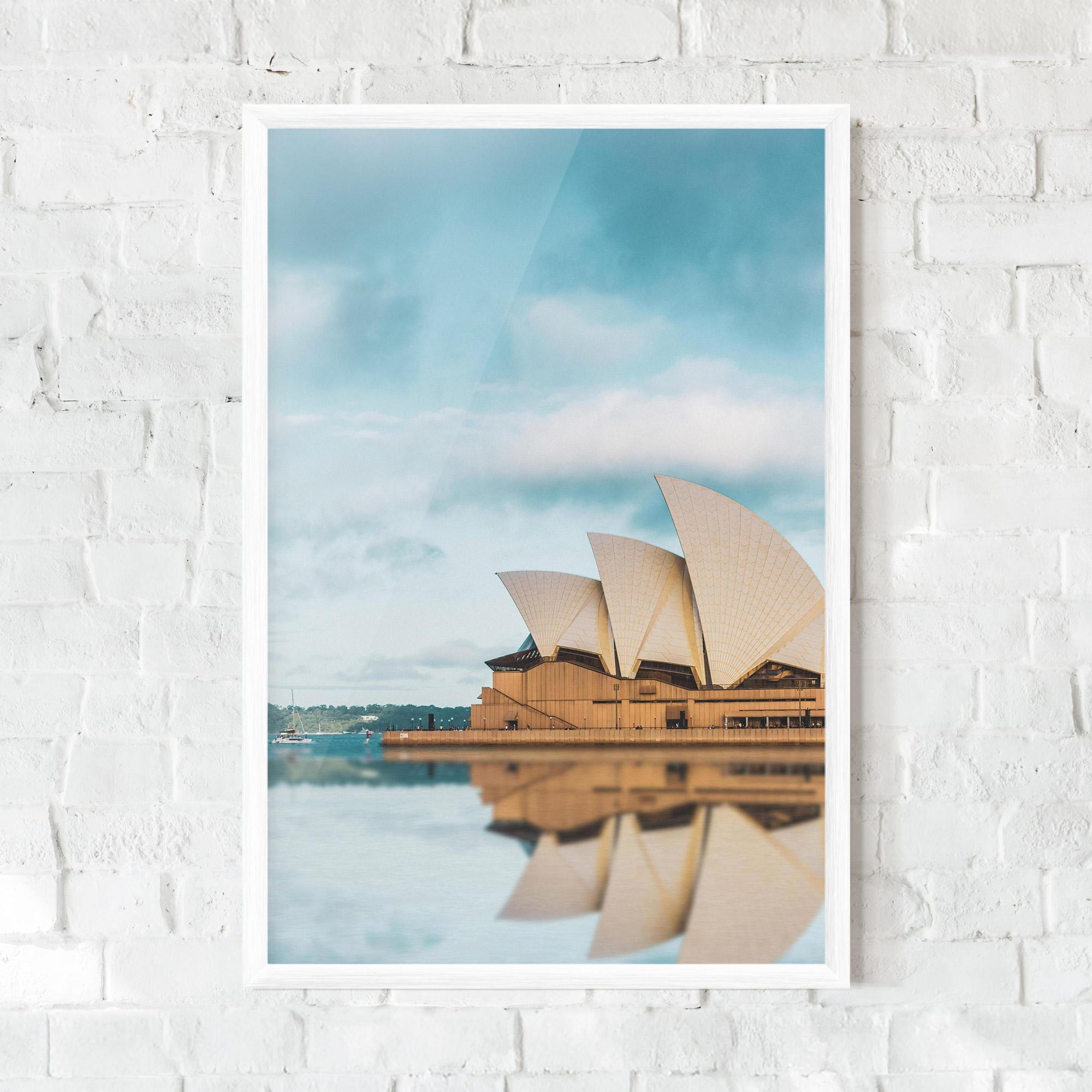 Plakat w Ramie Sydney Water mockup 0