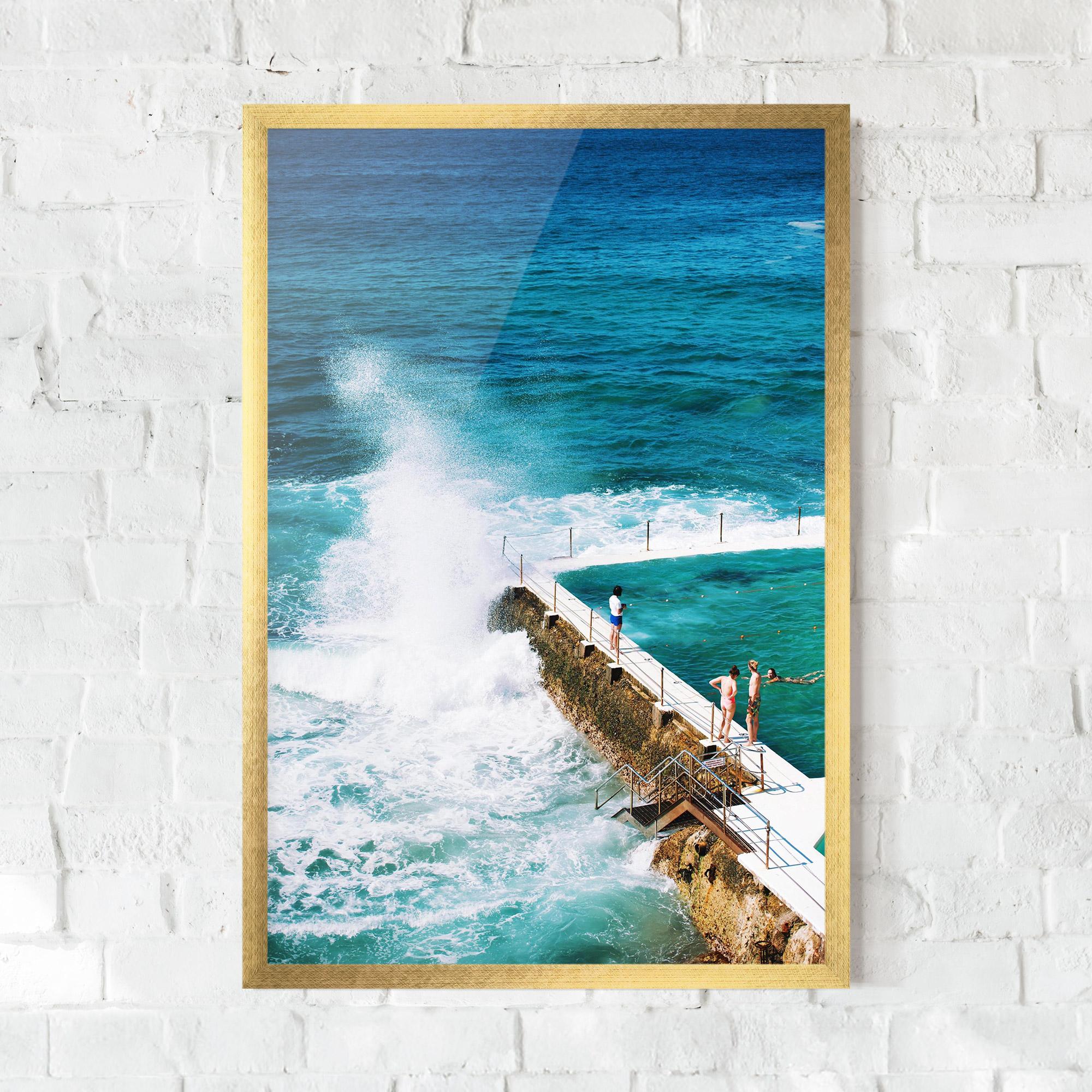 Plakat w Ramie Bondi Beach mockup 0