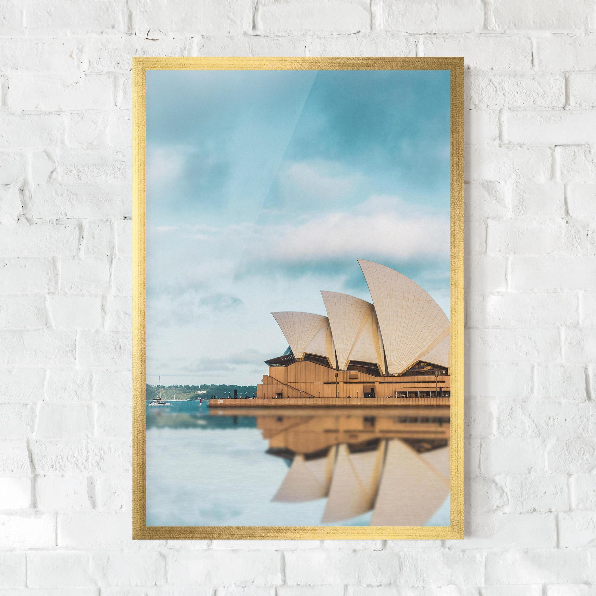 Plakat w Ramie Sydney Water mockup 0