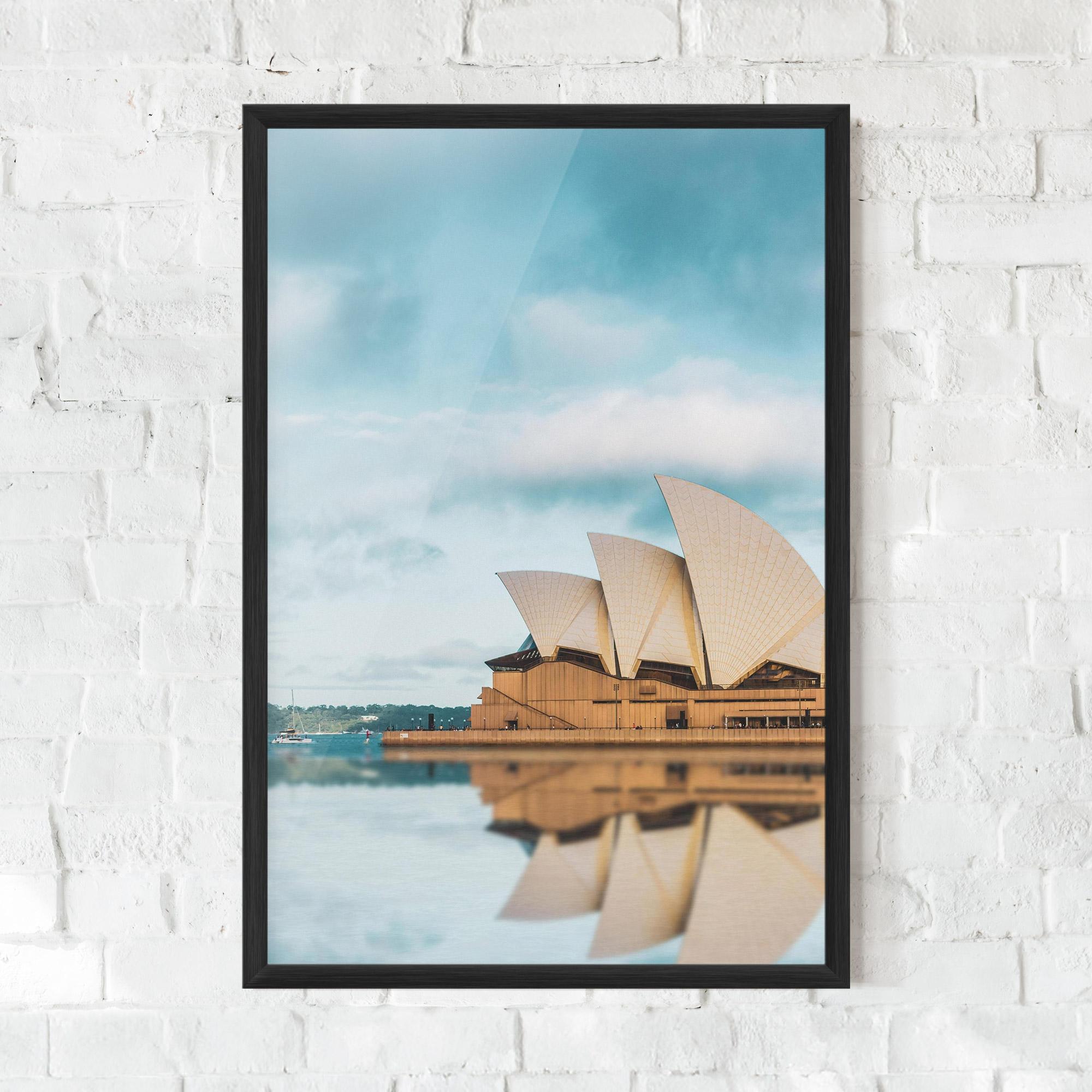Plakat w Ramie Sydney Water mockup 0