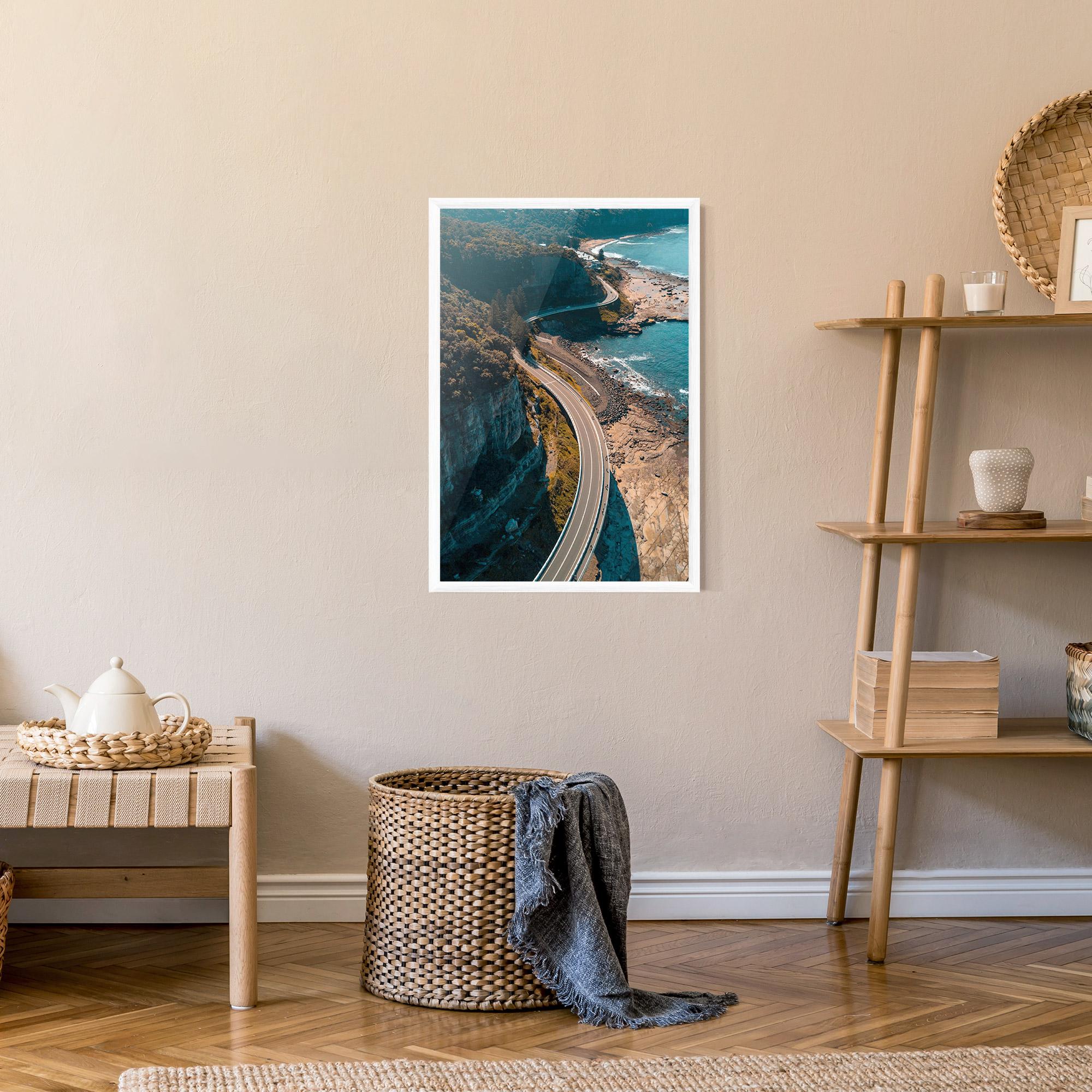 Plakat w Ramie Australia Road mockup 9